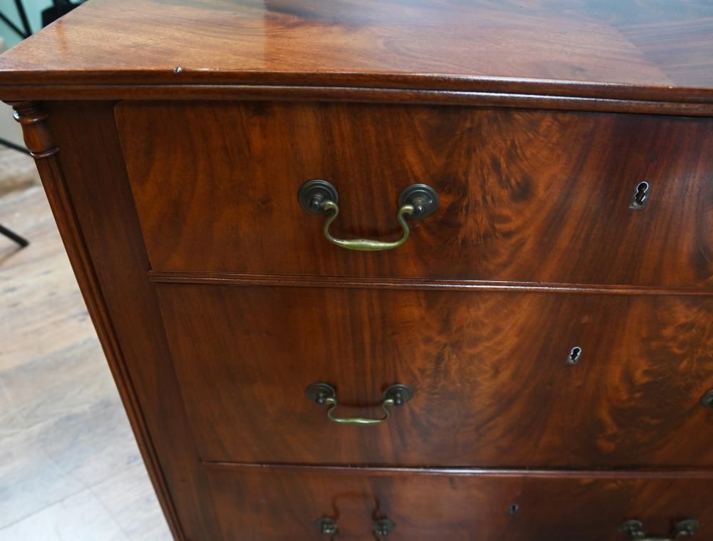 photo for sale Victorian Mahogany Chest Drawers 1880 Commode