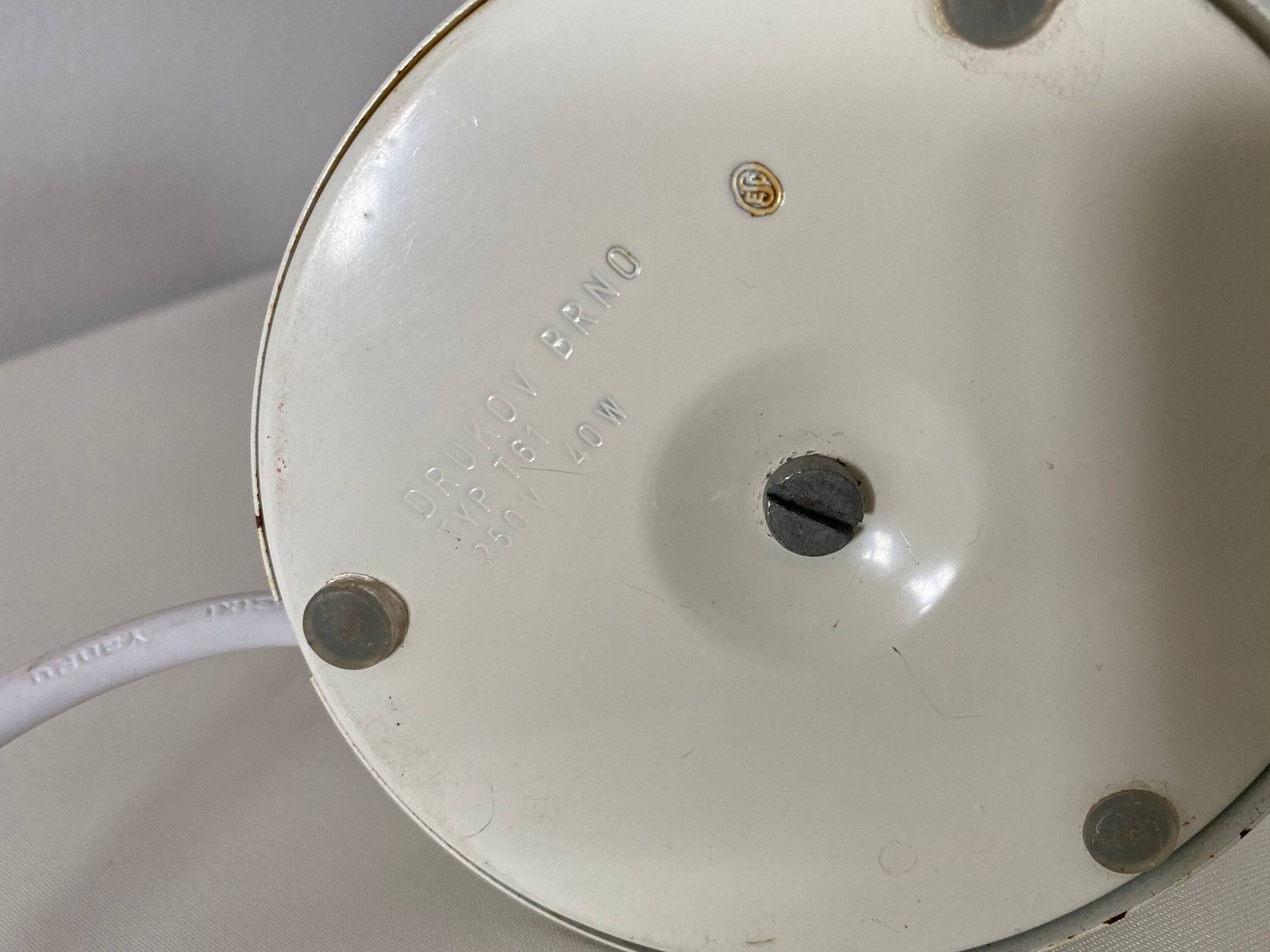 Retro Desk / Bedside Lamp By Drukov Brno , 1970s , Mid Century Style, Czechoslovakia , Fully Functional Original Condition photo vinterior