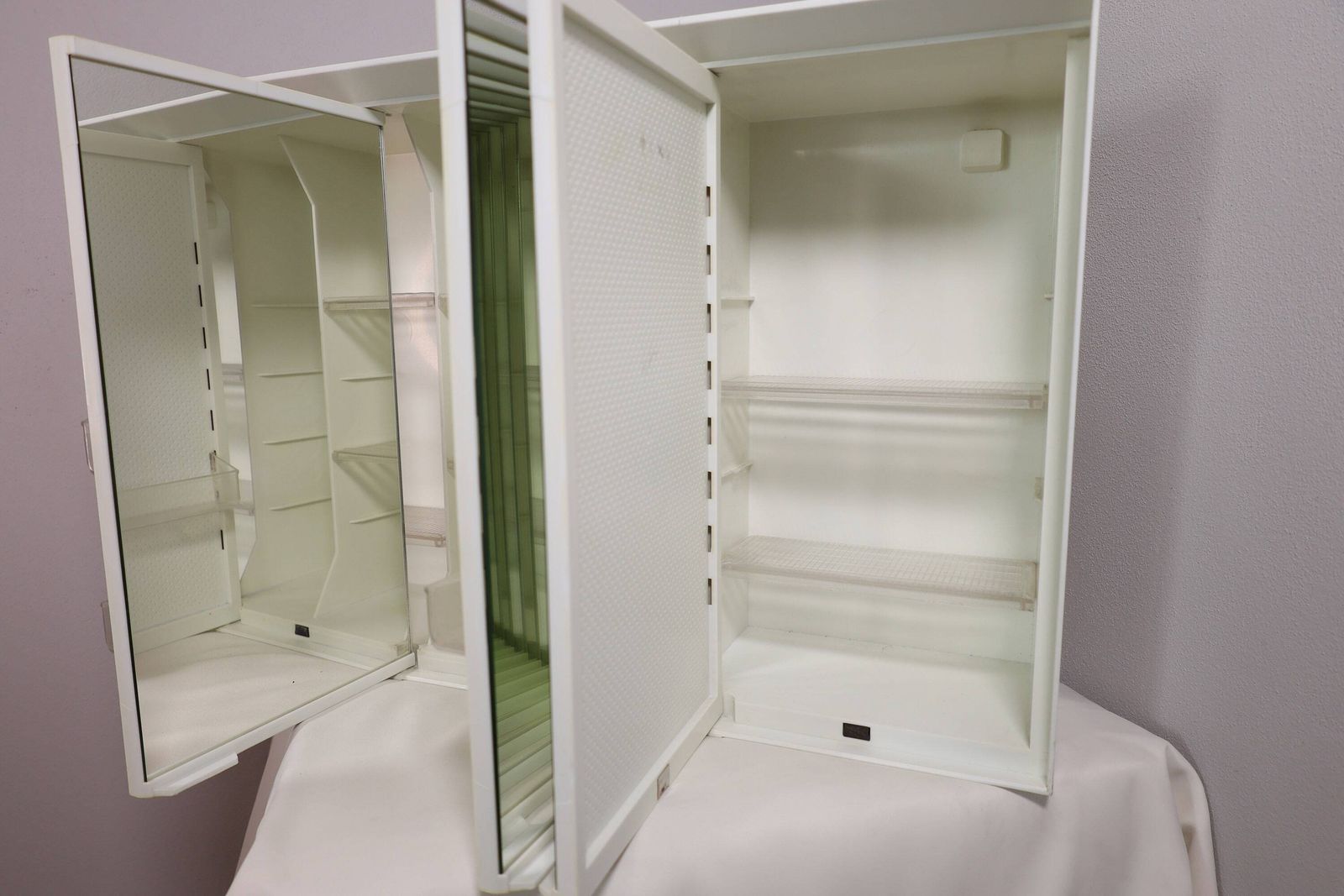 photo for sale Vintage 1980s Apothecary Cabinet