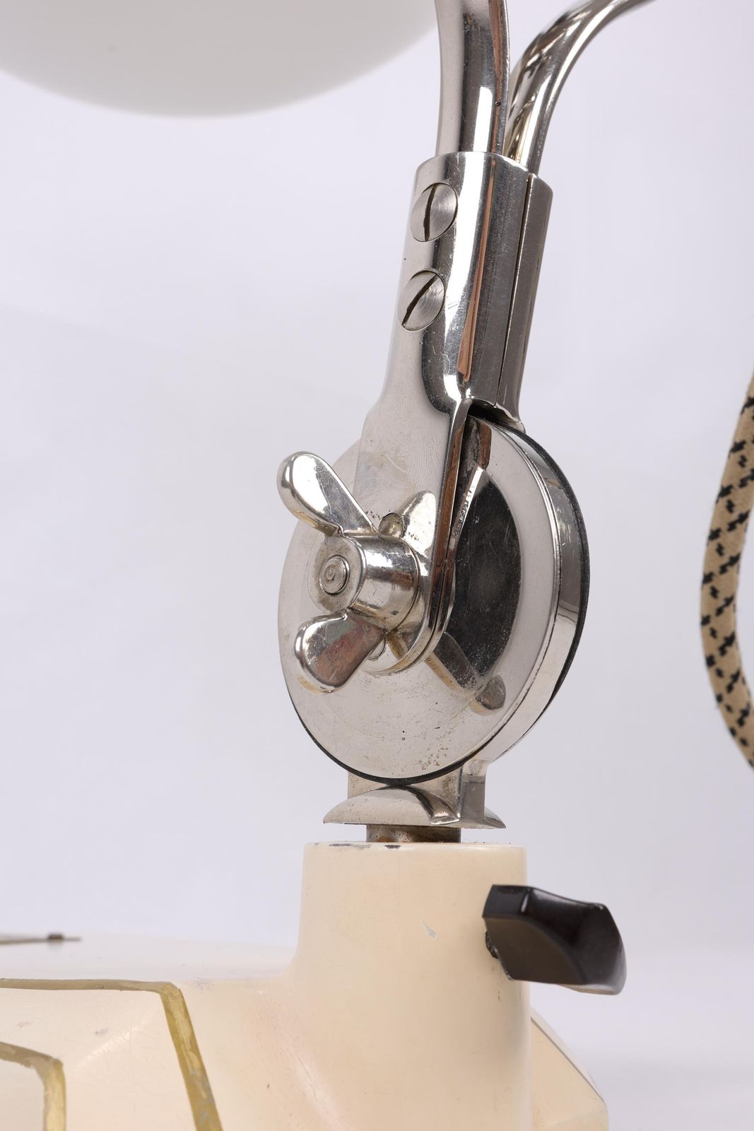 photo furniture Vintage Medical Lamp | Art Deco Adjustable Table Lamp | Retro Mid Century Modern Metal Desk Lamp With Chrome Finish | Unique Gift