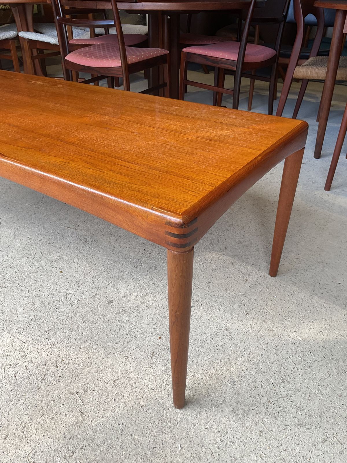 Henry Klein Danish Teak Coffee Table By Bramin In Mid Century Danish photo 885.0