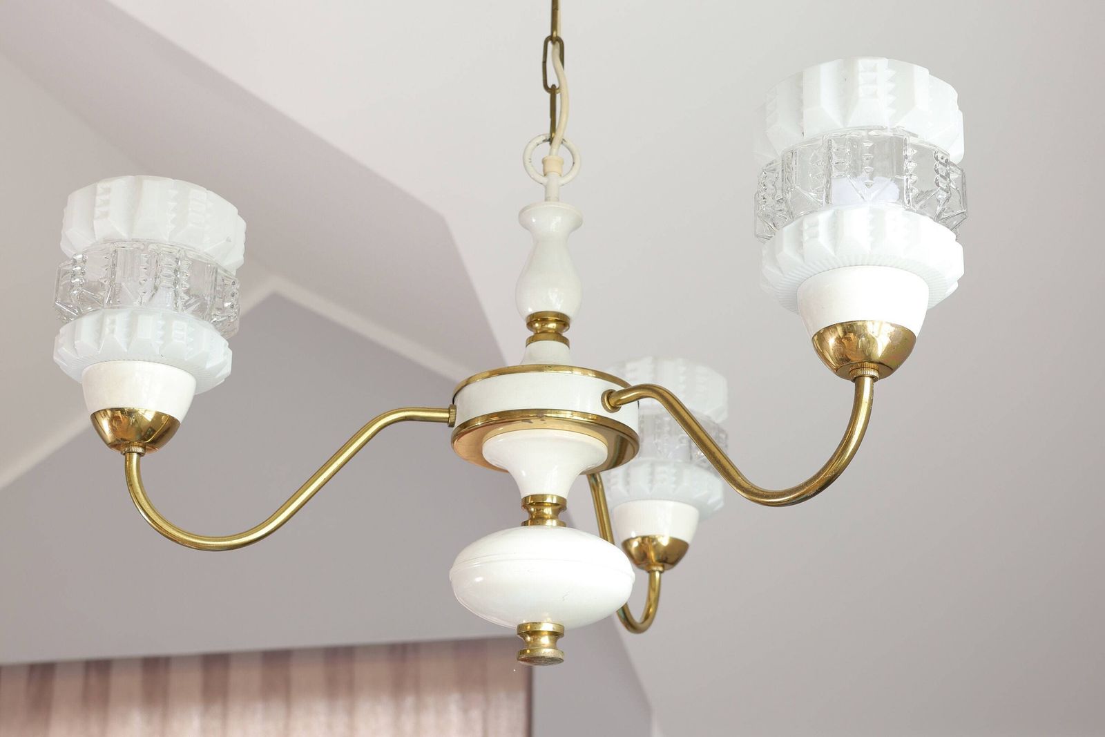 Vintage Mid Century Chandelier By Drukov   Home Accessories   Antique Lighting   Chandelier Lighting, Art Deco, Ceiling Light, Hanging Lamp photo furniture