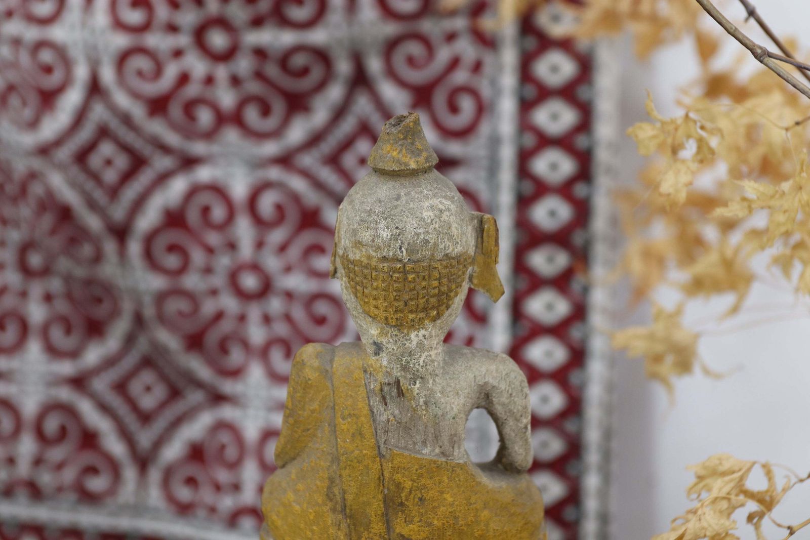 Late 19th Century Laos Tribal Handmade Buddha (4) photo buy