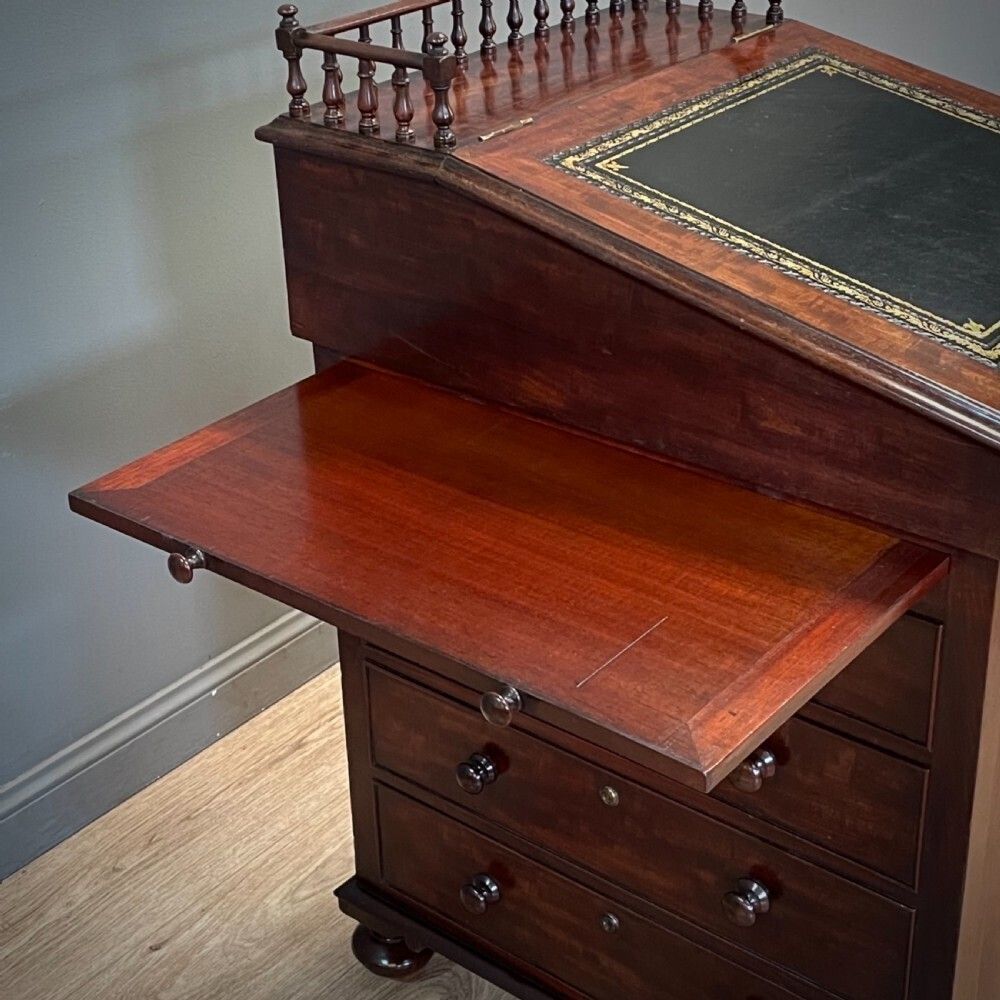 photo for sale Antique William IV Mahogany Davenport Desk