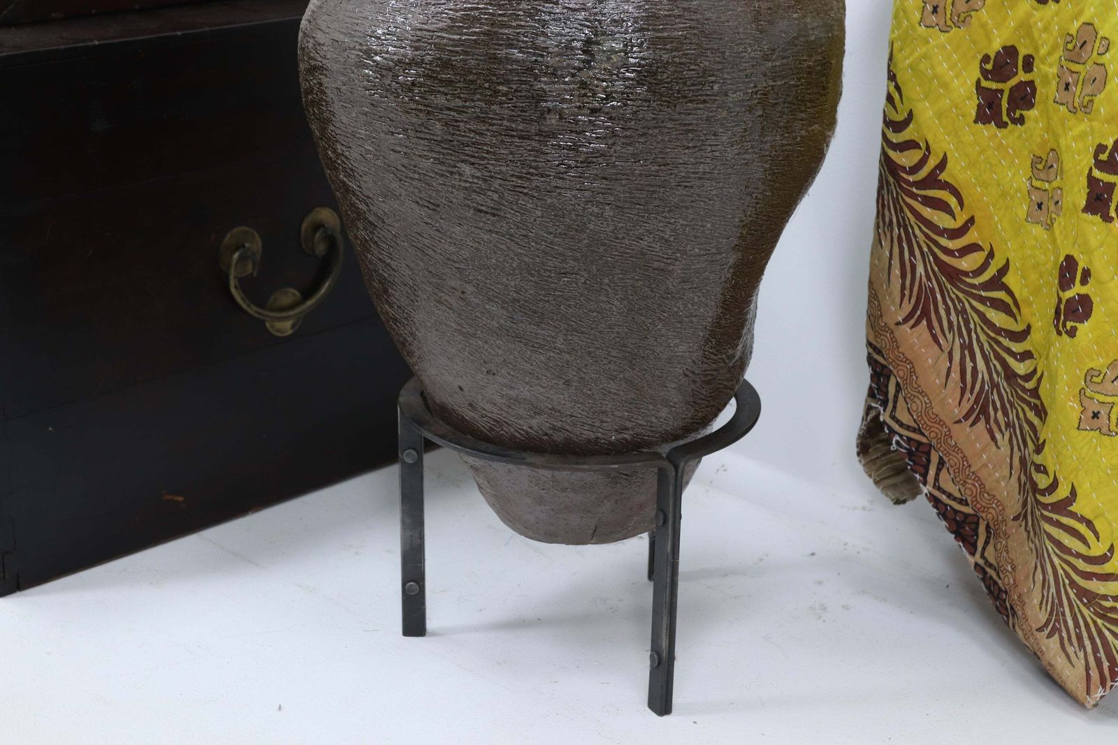 Mid 19th Century Handmade Chinese Rice Wine Jar (2) photo 425.0