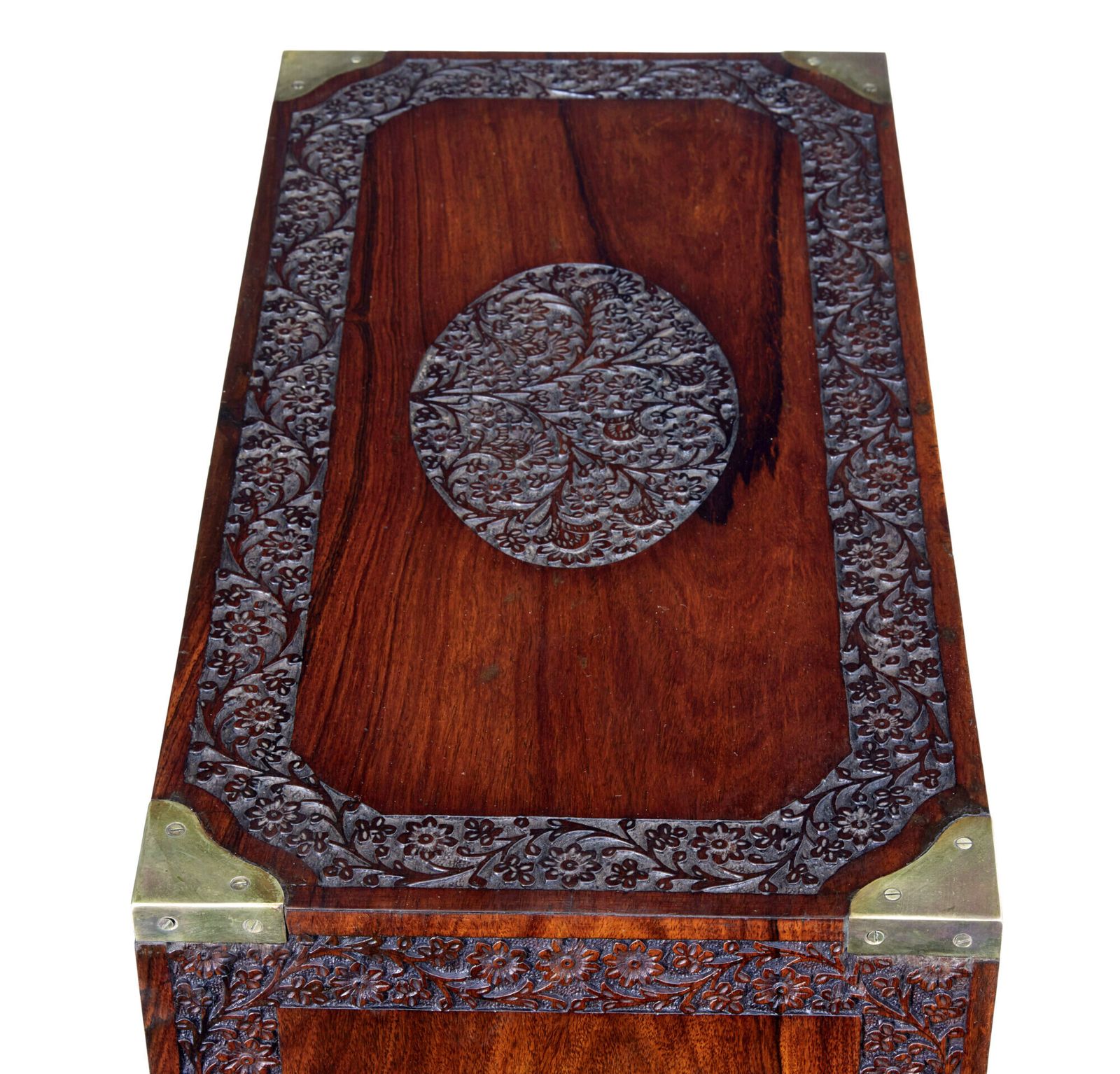 Mid 20th Century Carved Chest Of Drawers By Fazal Rahim & Bros photo furniture