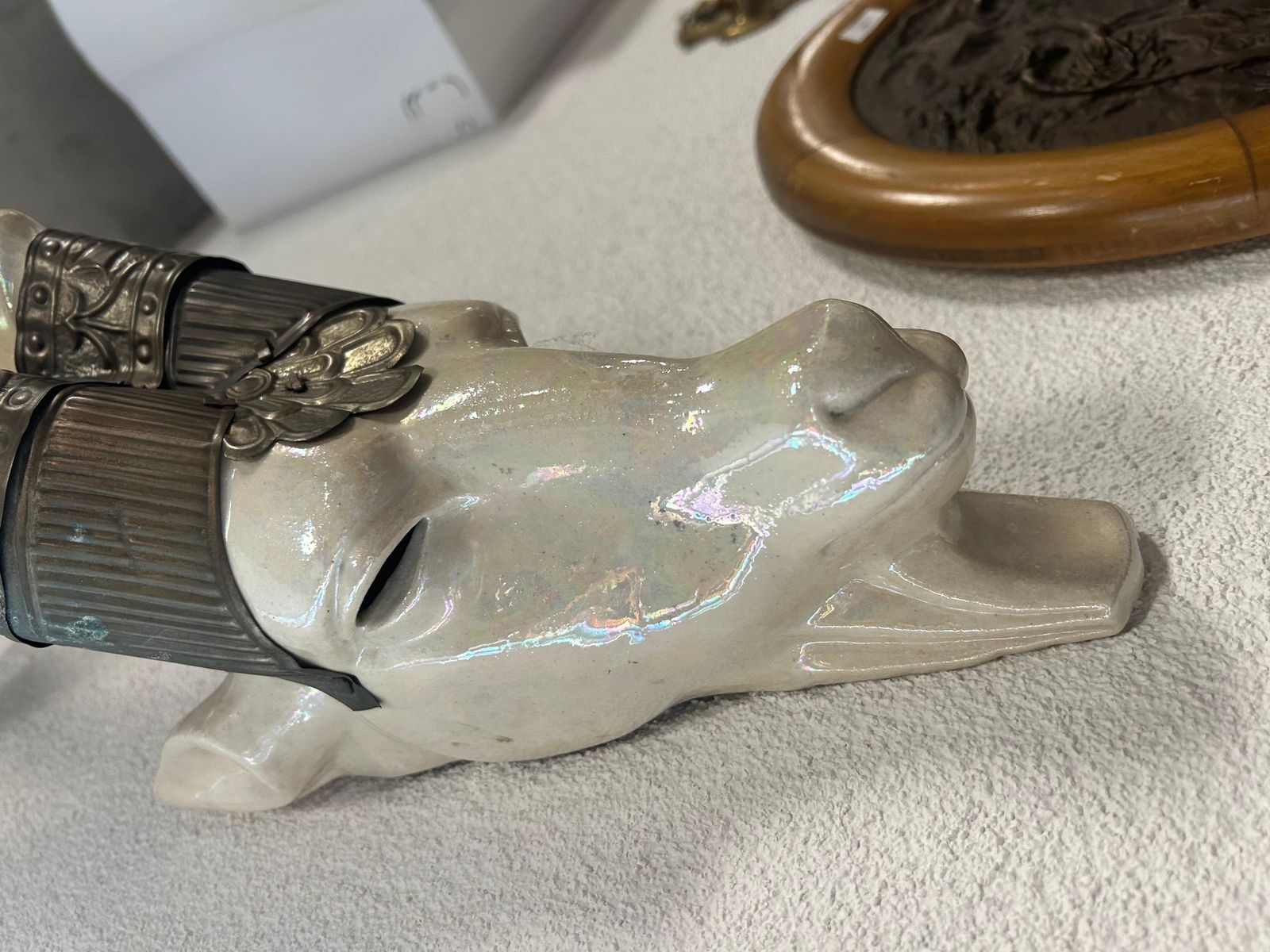 Art Deco Capricorn Wall Lamp photo for sale