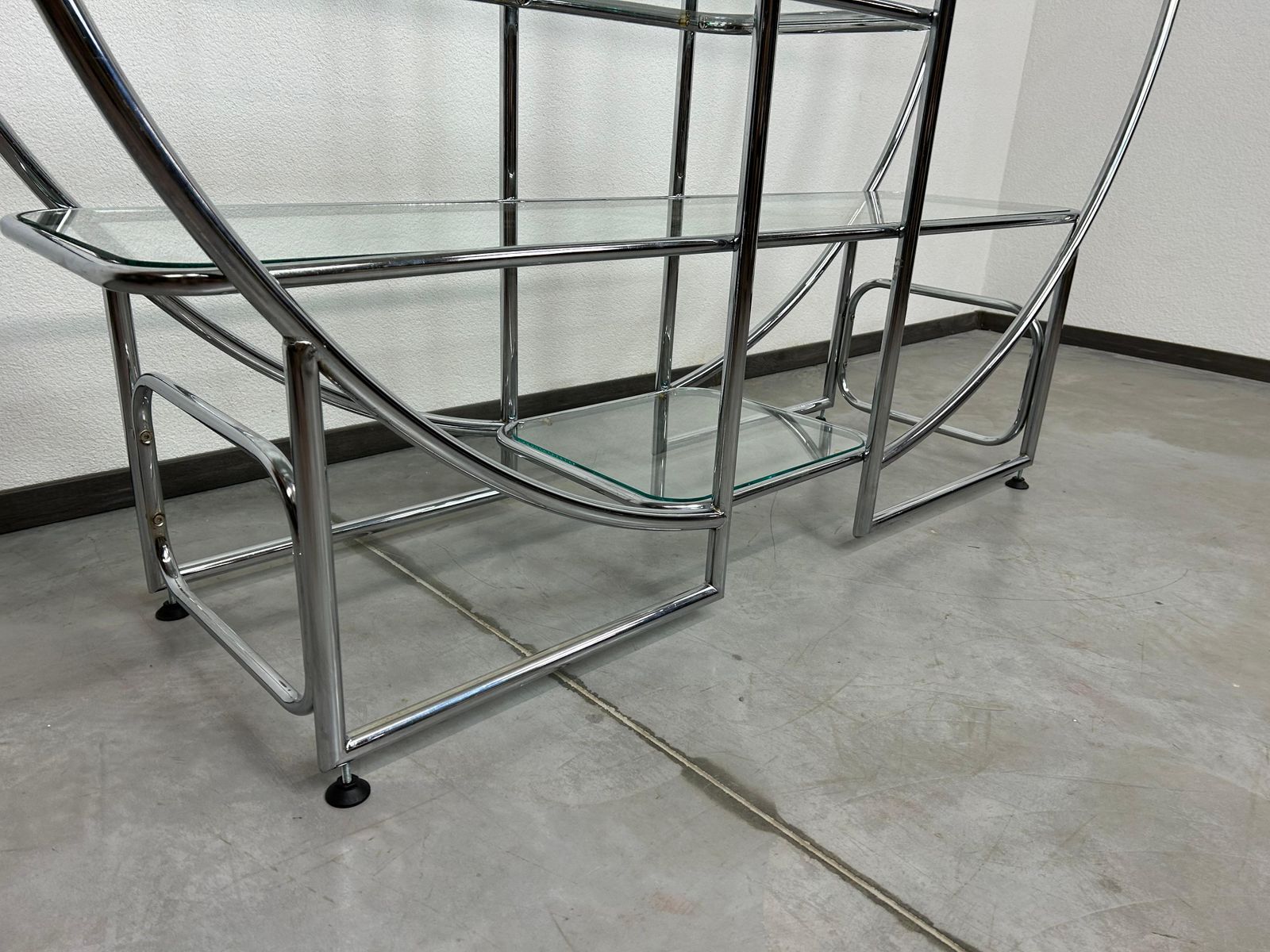 Mid Century Design Tubular Steel Etagere photo Furniture