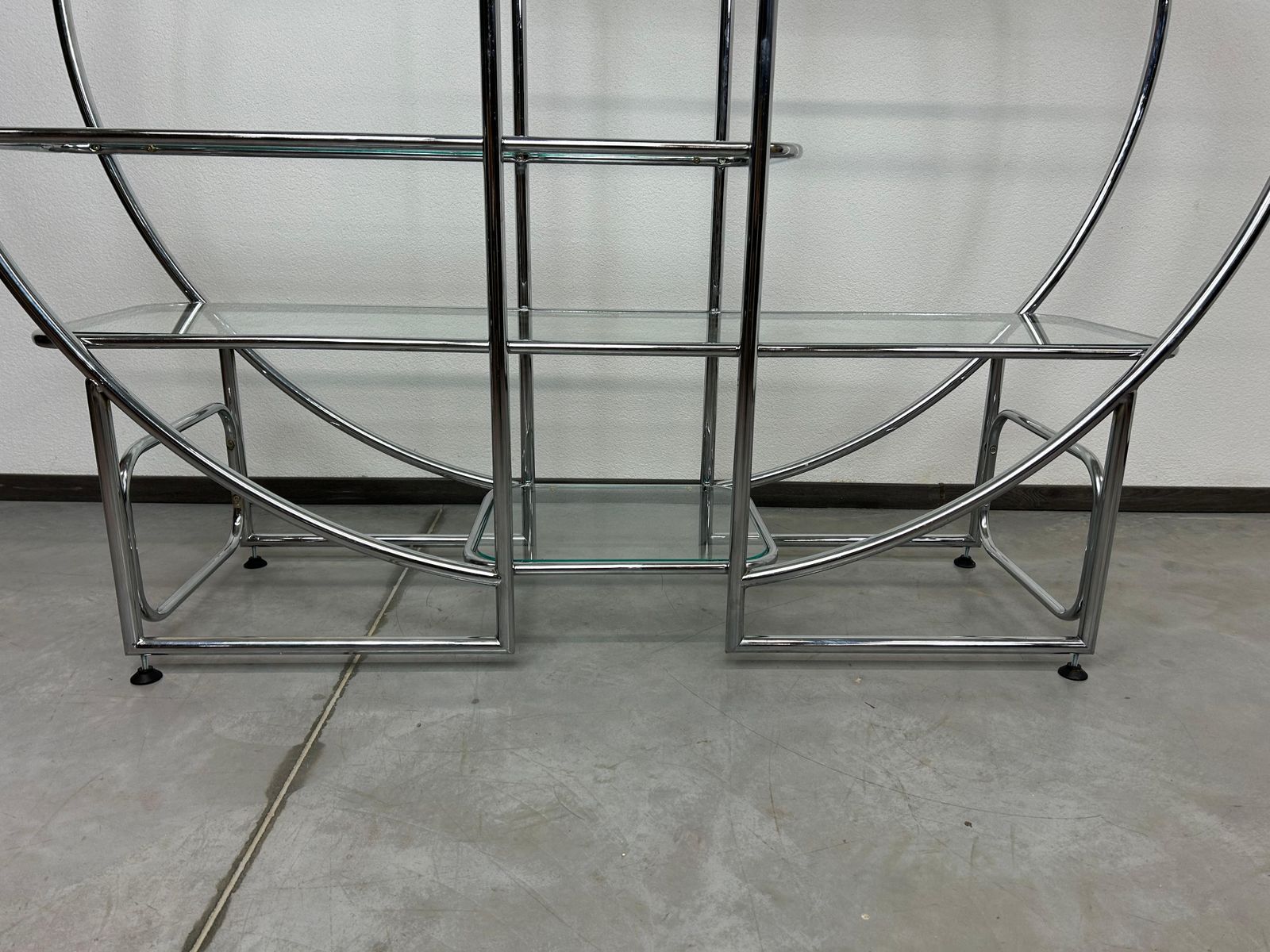 Mid Century Design Tubular Steel Etagere photo 5654.0