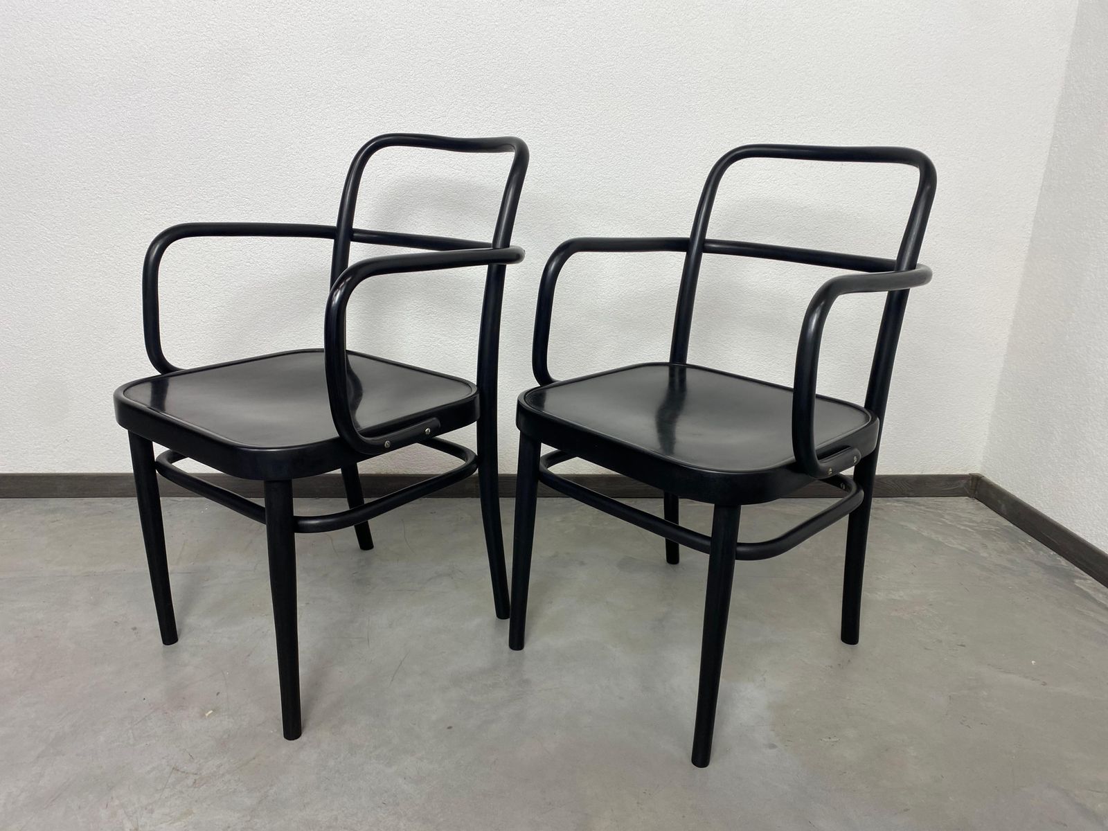 Art Deco Armchairs No.A 64f By Adolf Gustav Schneck For Thonet Mundus photo furniture