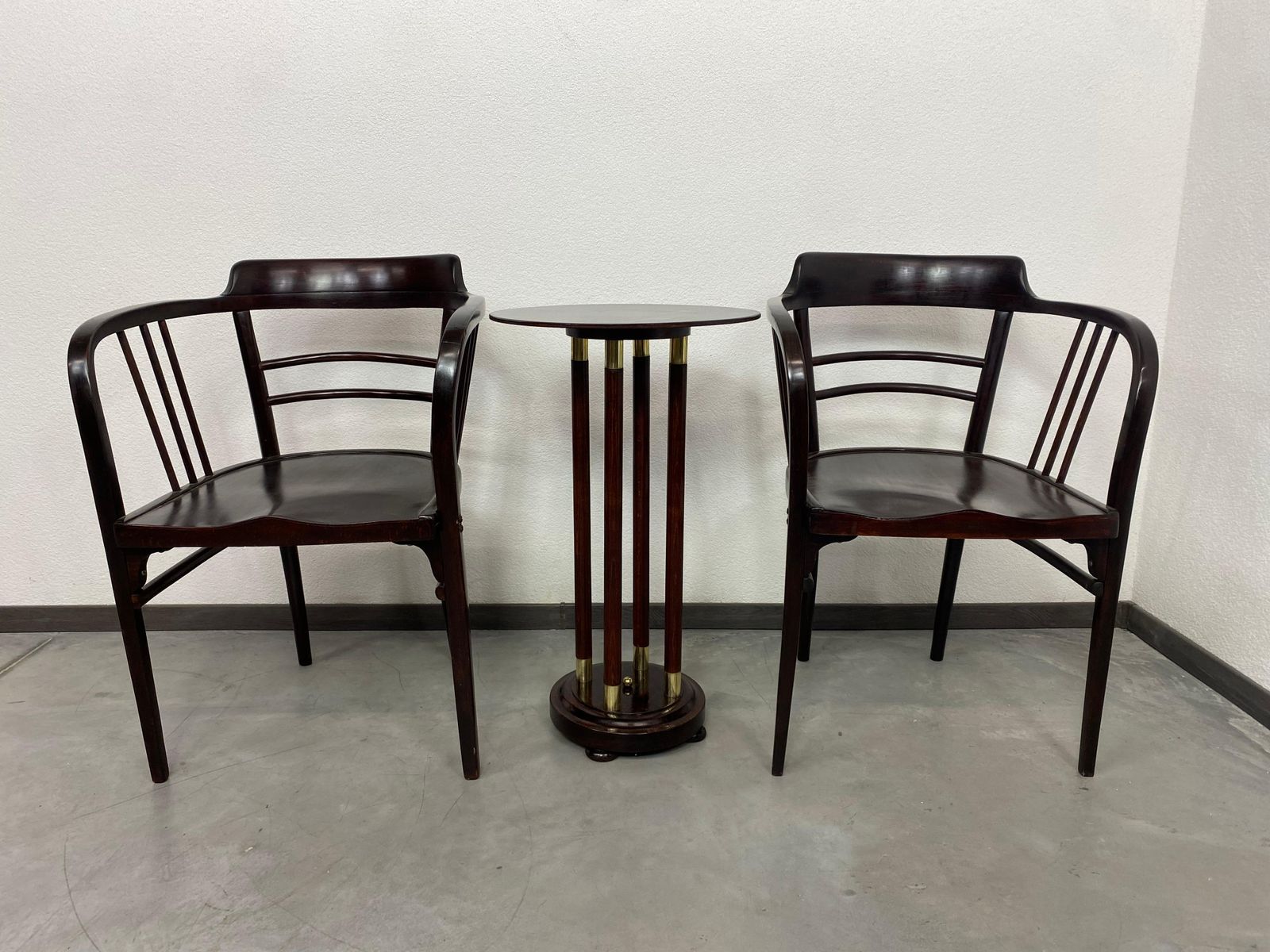 Secession Armchairs No.6093 By Otto Wagner For Thonet photo furniture