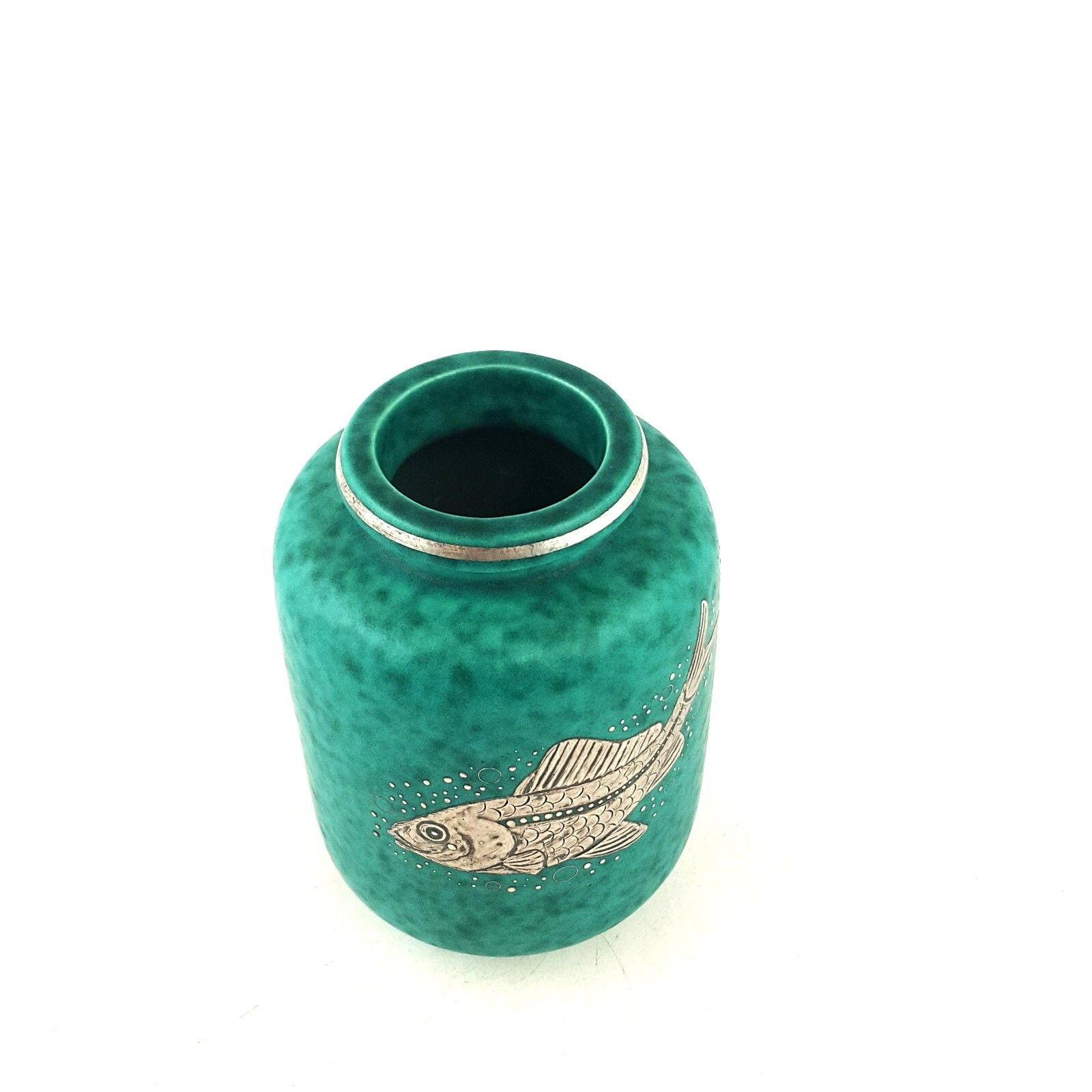 Gustavberg Argenta Medium Fish Vase By Wilhelm Kage 7029 Oa photo buy