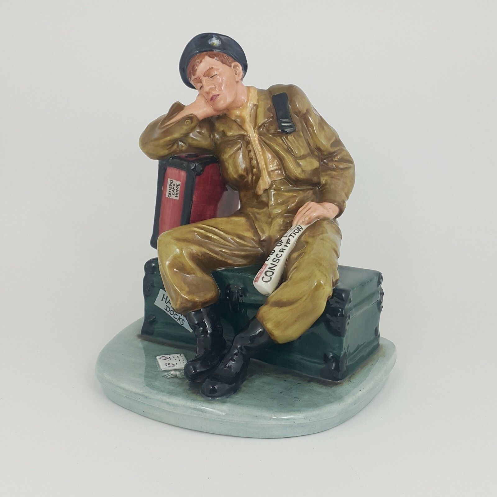 Royal Doulton Figurine Hn4820 Prestige Nostalgia 730 Days  Rd 5764 photo furniture