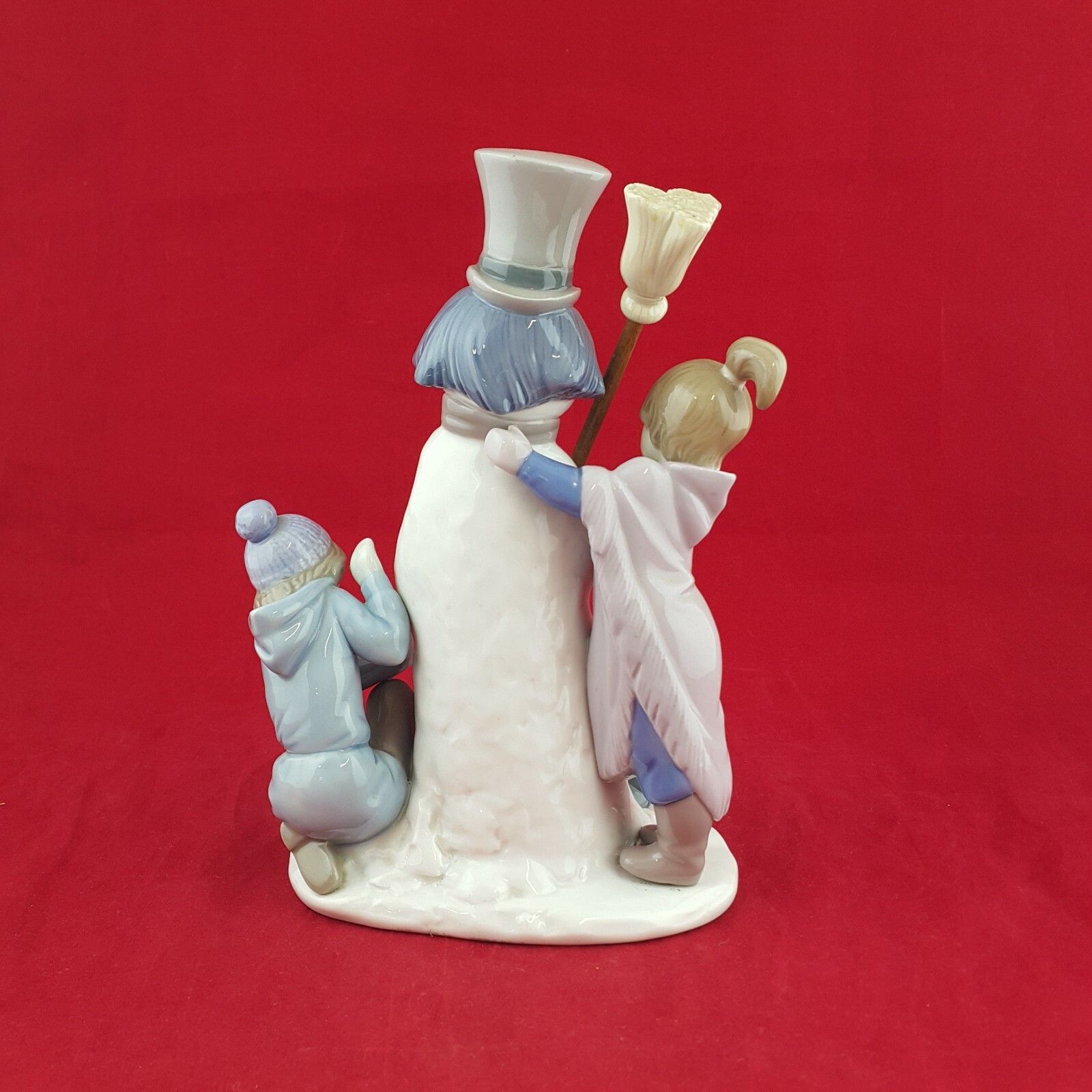 Lladro Nao Figurine 5713  The Snowman Porcelain Collectible 6111 L/N photo 248.0