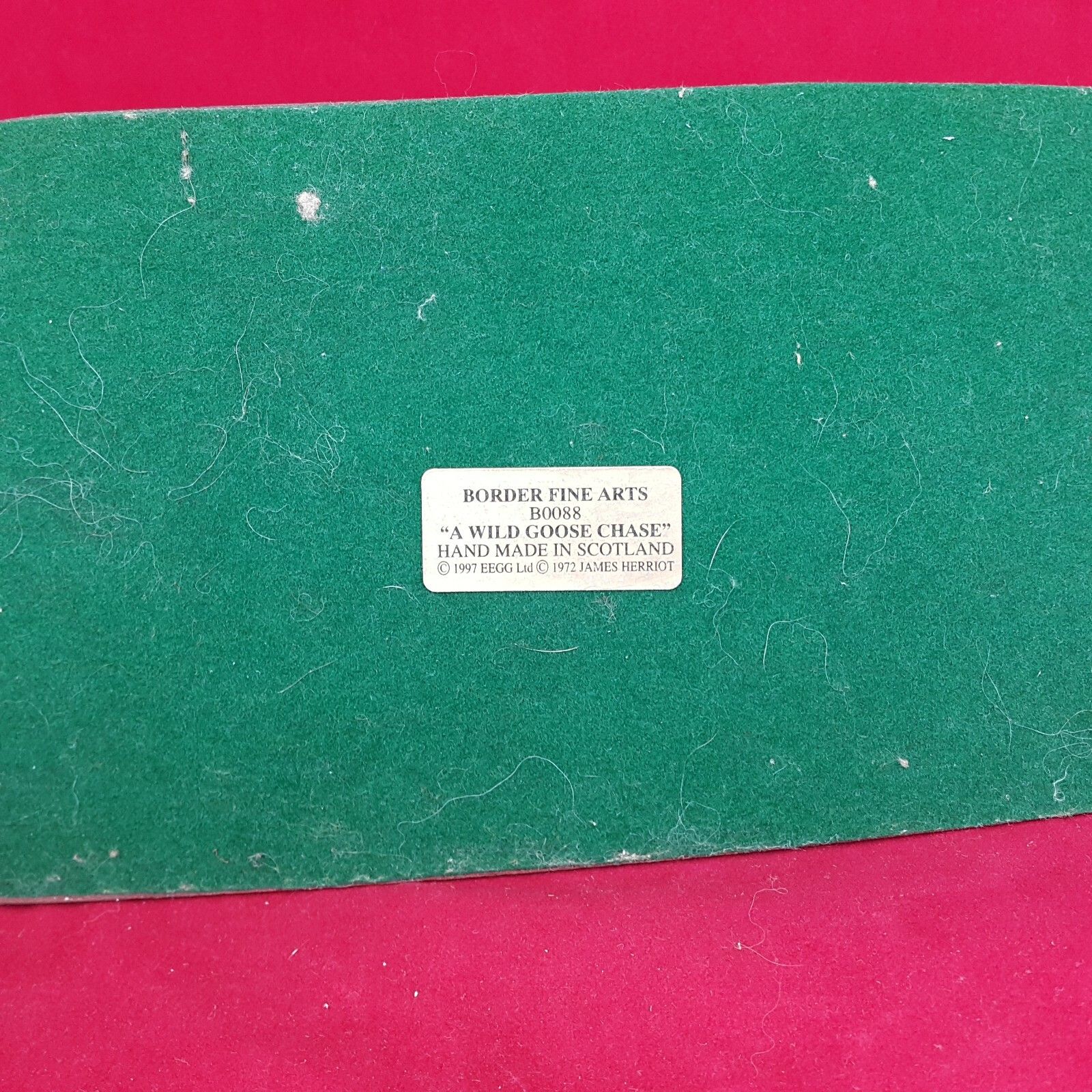 Border Fine Arts A Wild Goose Chase B0088 With Cao Boxed  Bfa 5466 photo 175.0