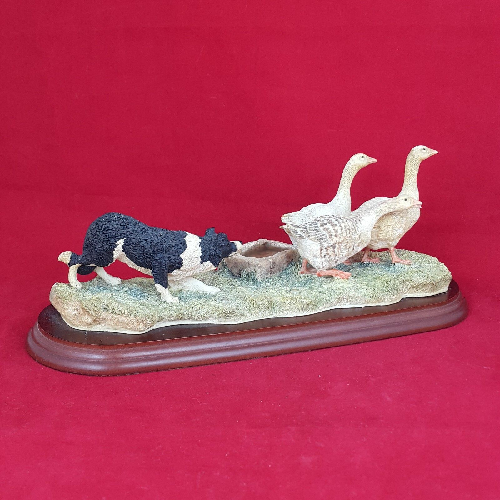 Border Fine Arts A Wild Goose Chase B0088 With Cao Boxed  Bfa 5466 photo vintage