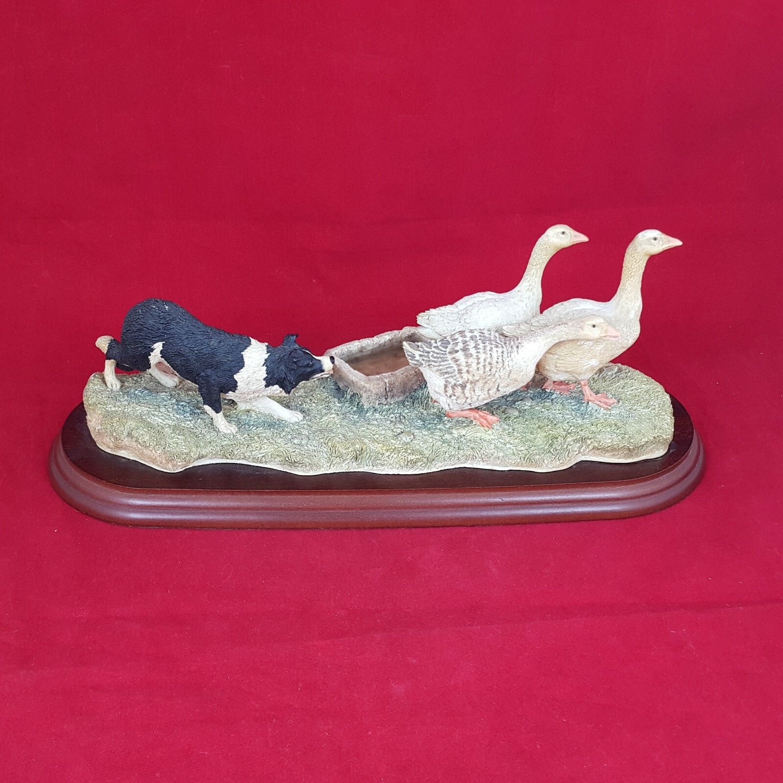 175.0 Border Fine Arts A Wild Goose Chase B0088 With Cao Boxed  Bfa 5466 photo