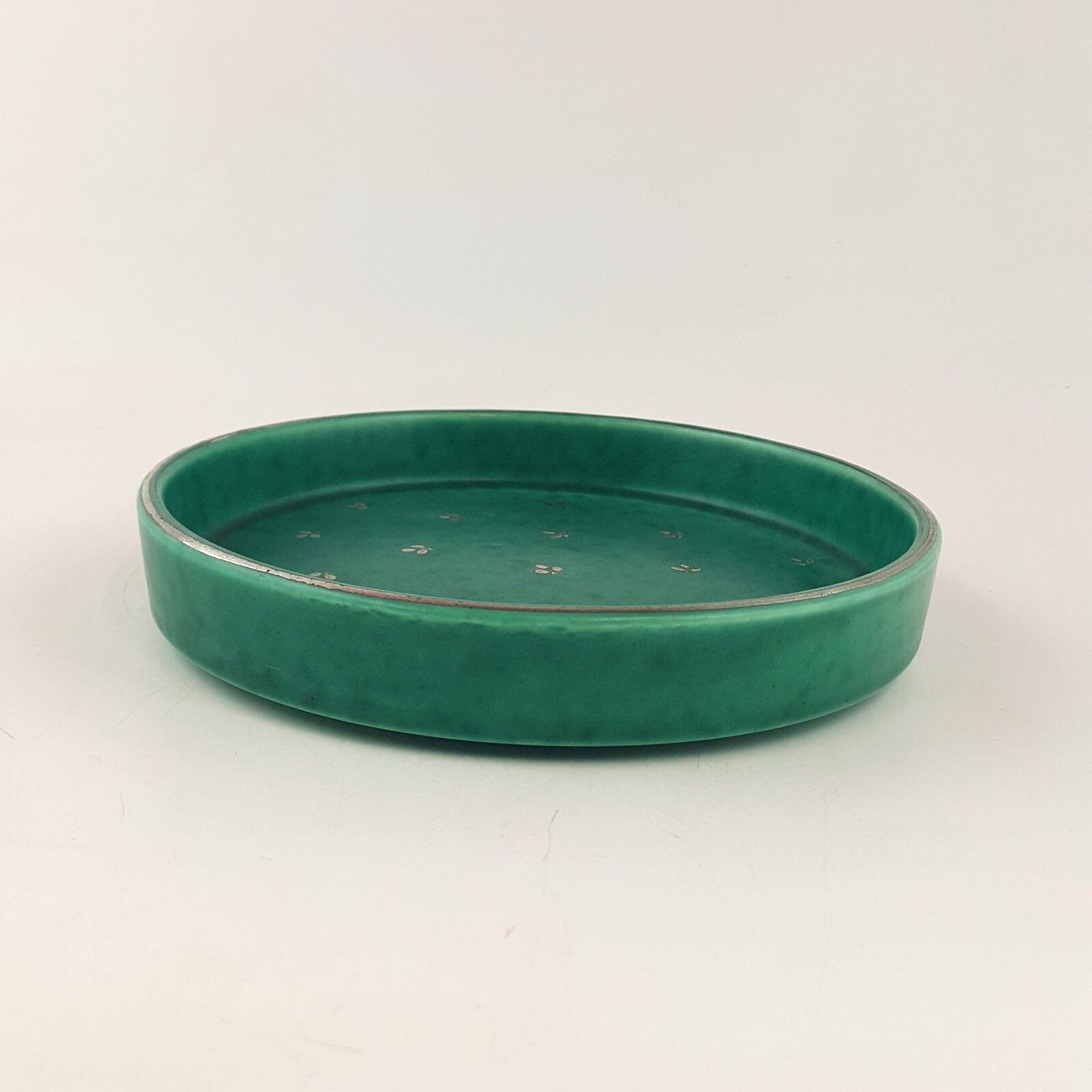 Gustavsberg Argenta Foot Print Bowl Silver Dish By Wilhem Kage 7031 Oa photo for sale