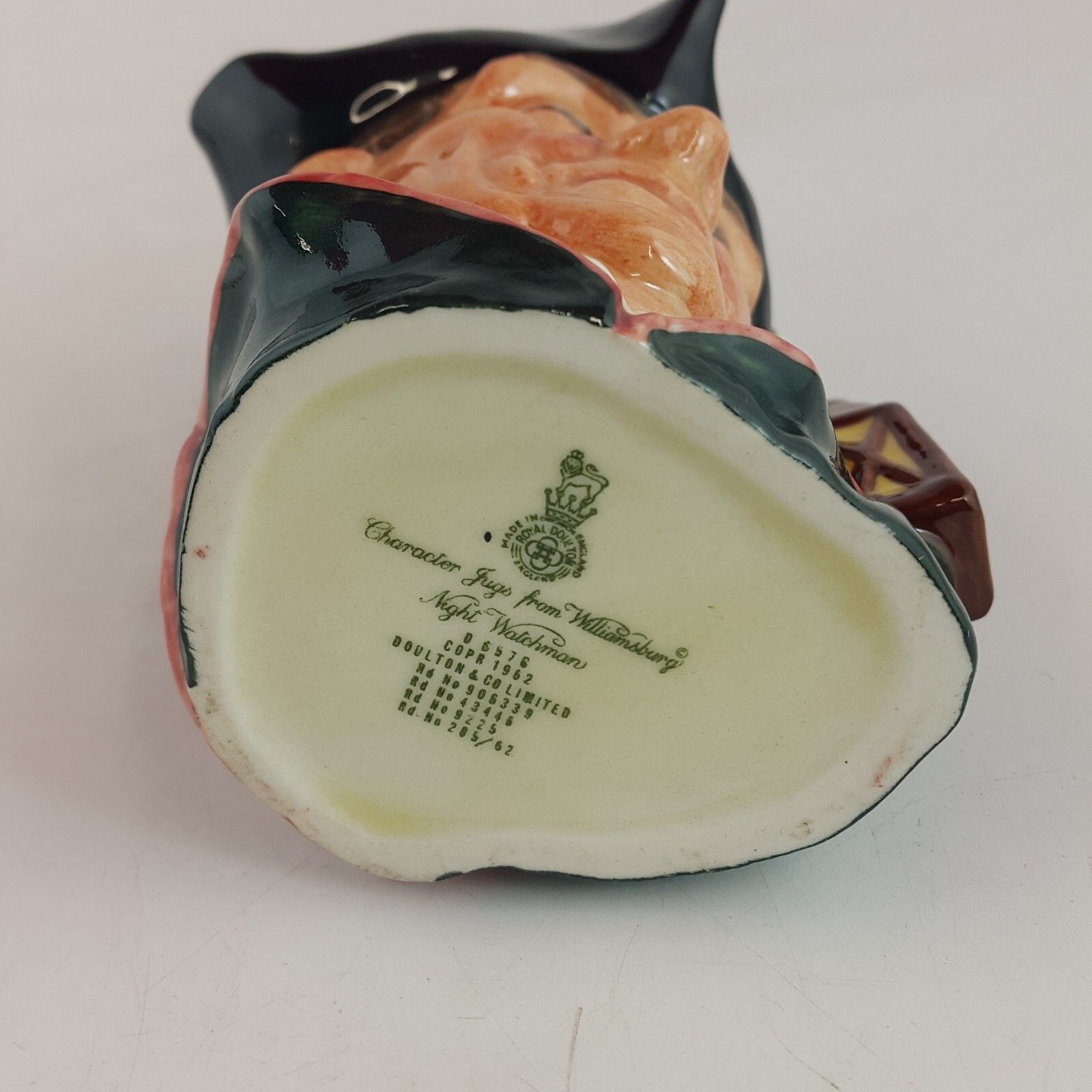 Royal Doulton Small Character Jug D6576 Night Watchman (Etc / Bone China) 71 photo for sale