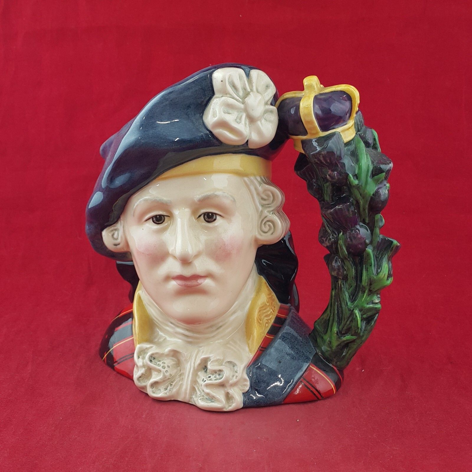 Royal Doulton Large Character Jug D6858 Bonnie Prince Charlie 8765 Rd photo furniture