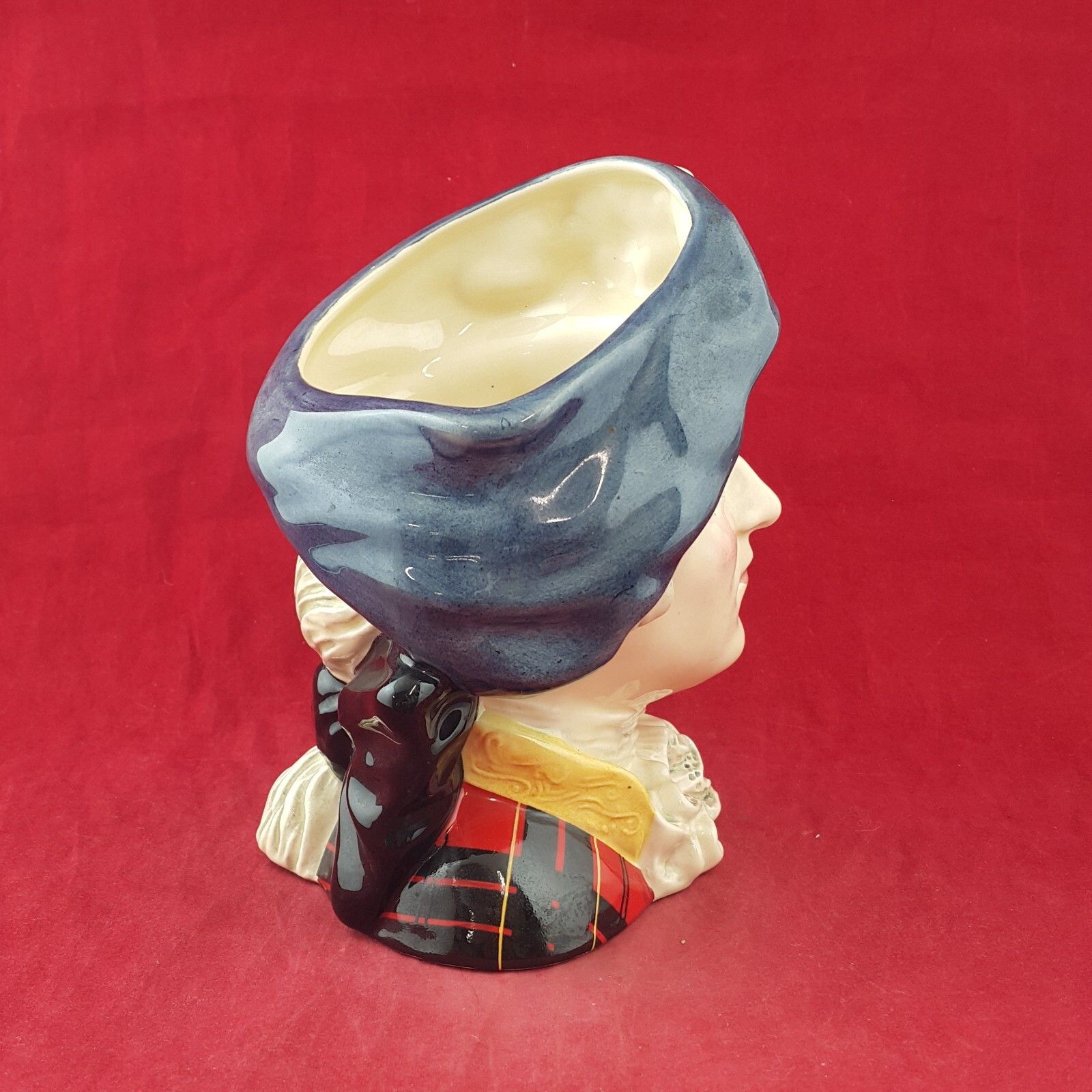 Royal Doulton Large Character Jug D6858 Bonnie Prince Charlie 8765 Rd photo vinterior