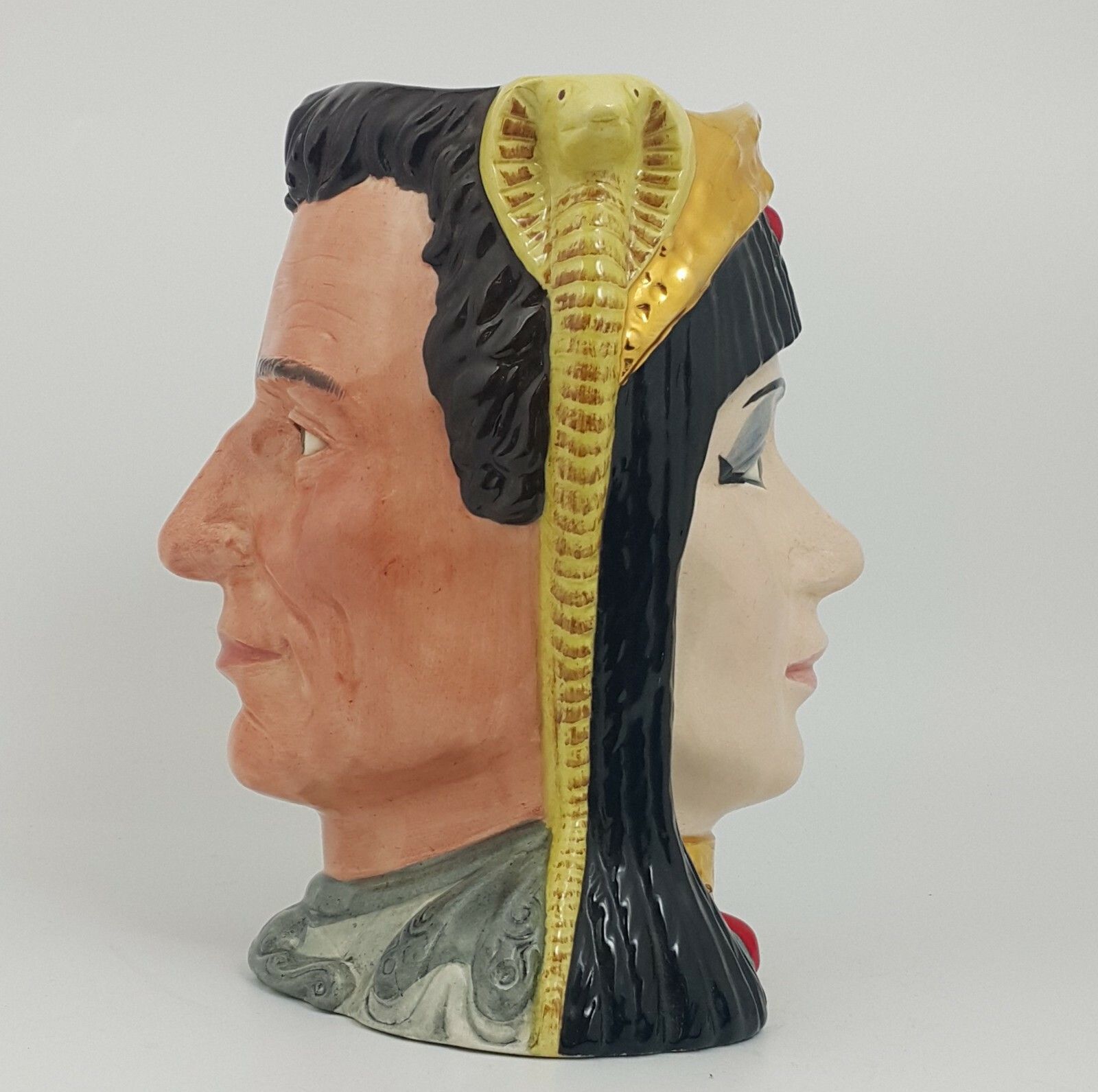 photo furniture Royal Doulton Antony & Cleopatra Double Sided Large Character Jug D6728 Rd