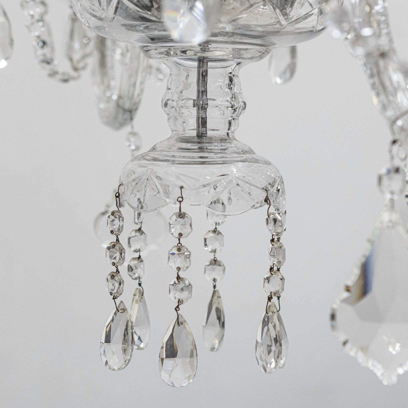 photo for sale Large Antique Crystal Chandelier | Victoria Palace Theare