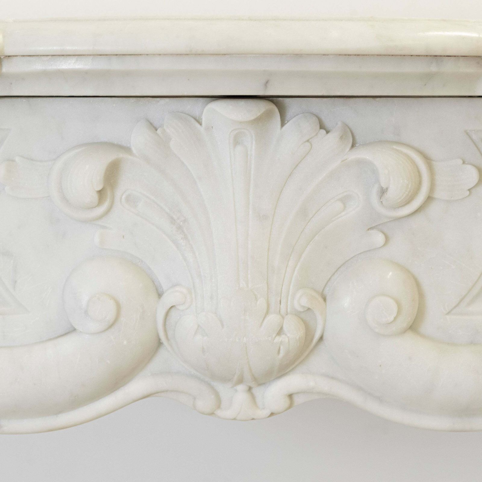 Antique French Style Marble Fireplace photo Home Fixtures