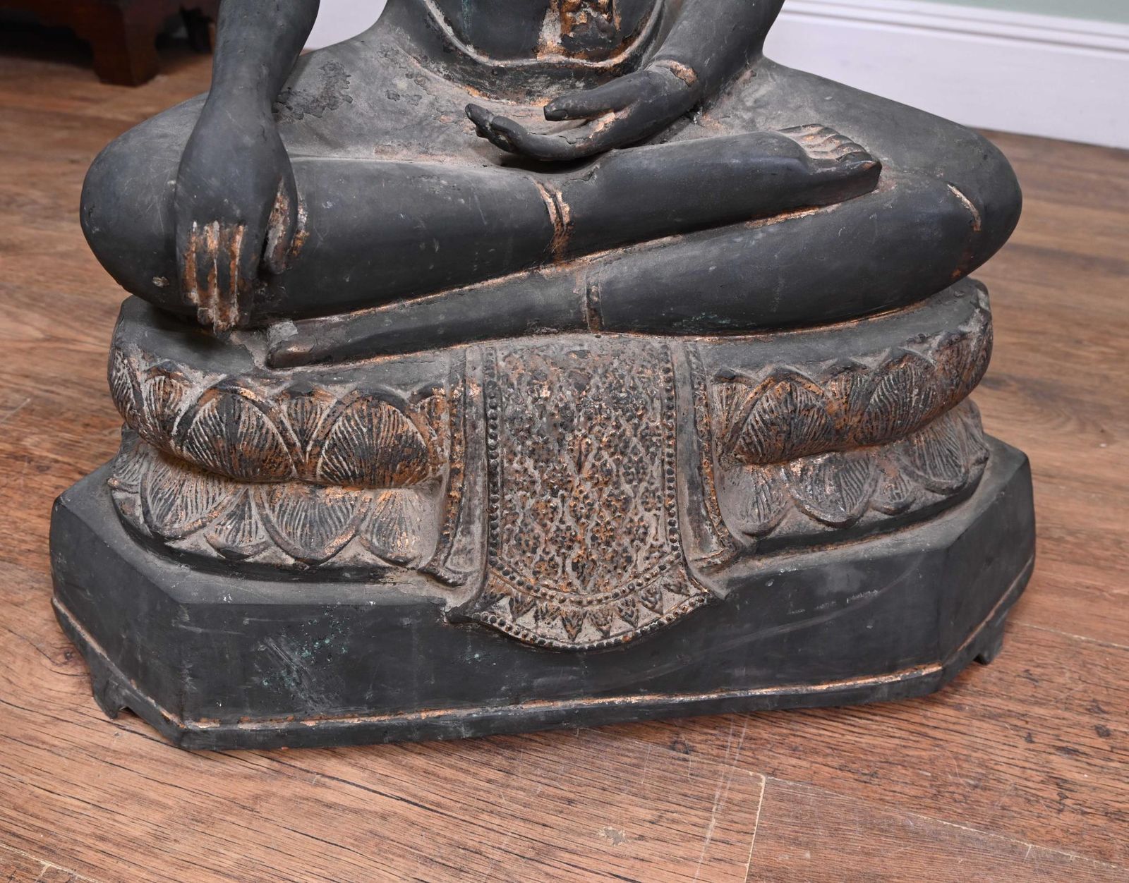 Bronze Nepalese Buddha Statue Meditation Antique Buddhist Art photo buy