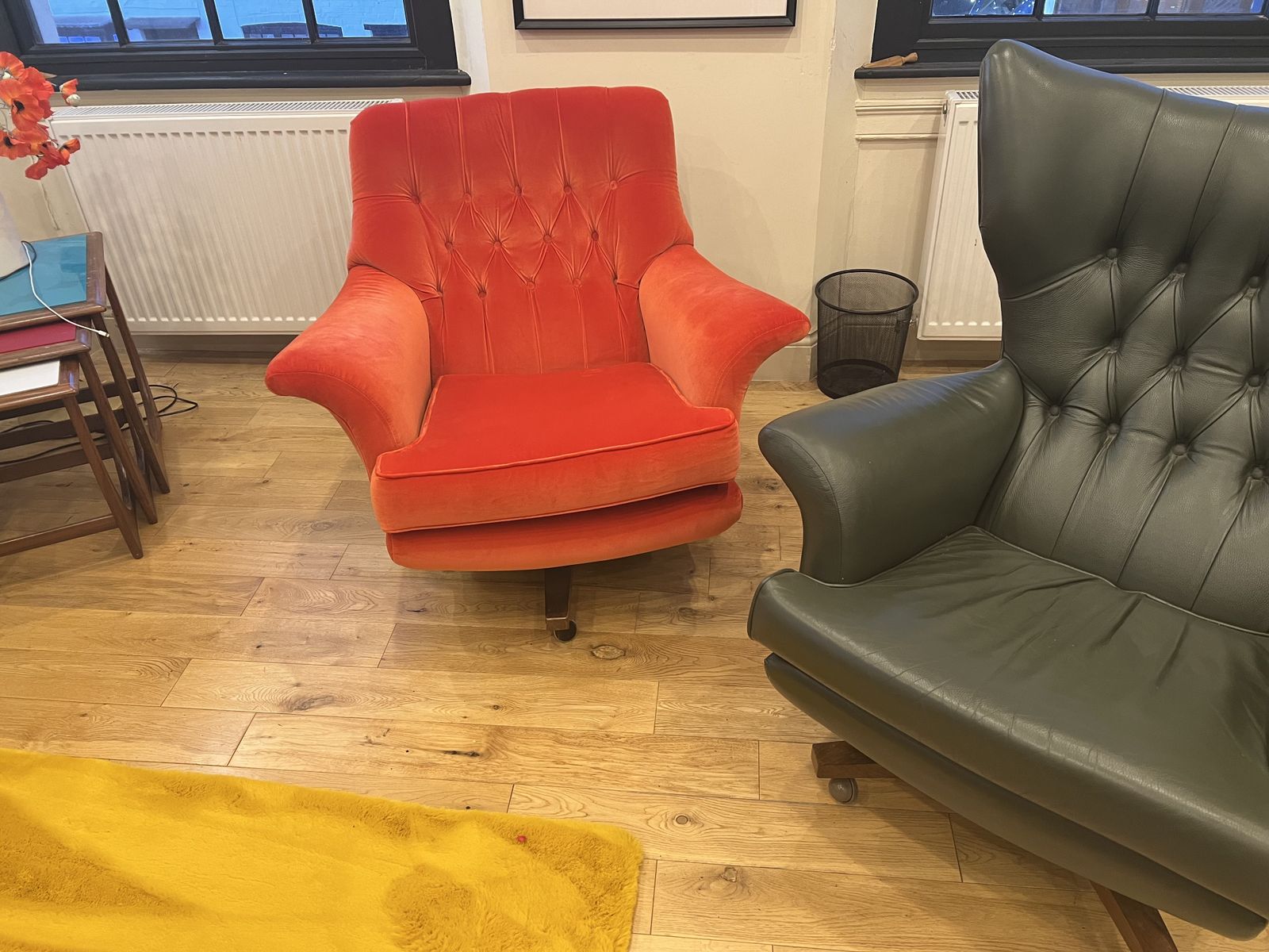 Late 1960’s G Plan “Comfort Lover” Swivel Armchair photo 1250.0