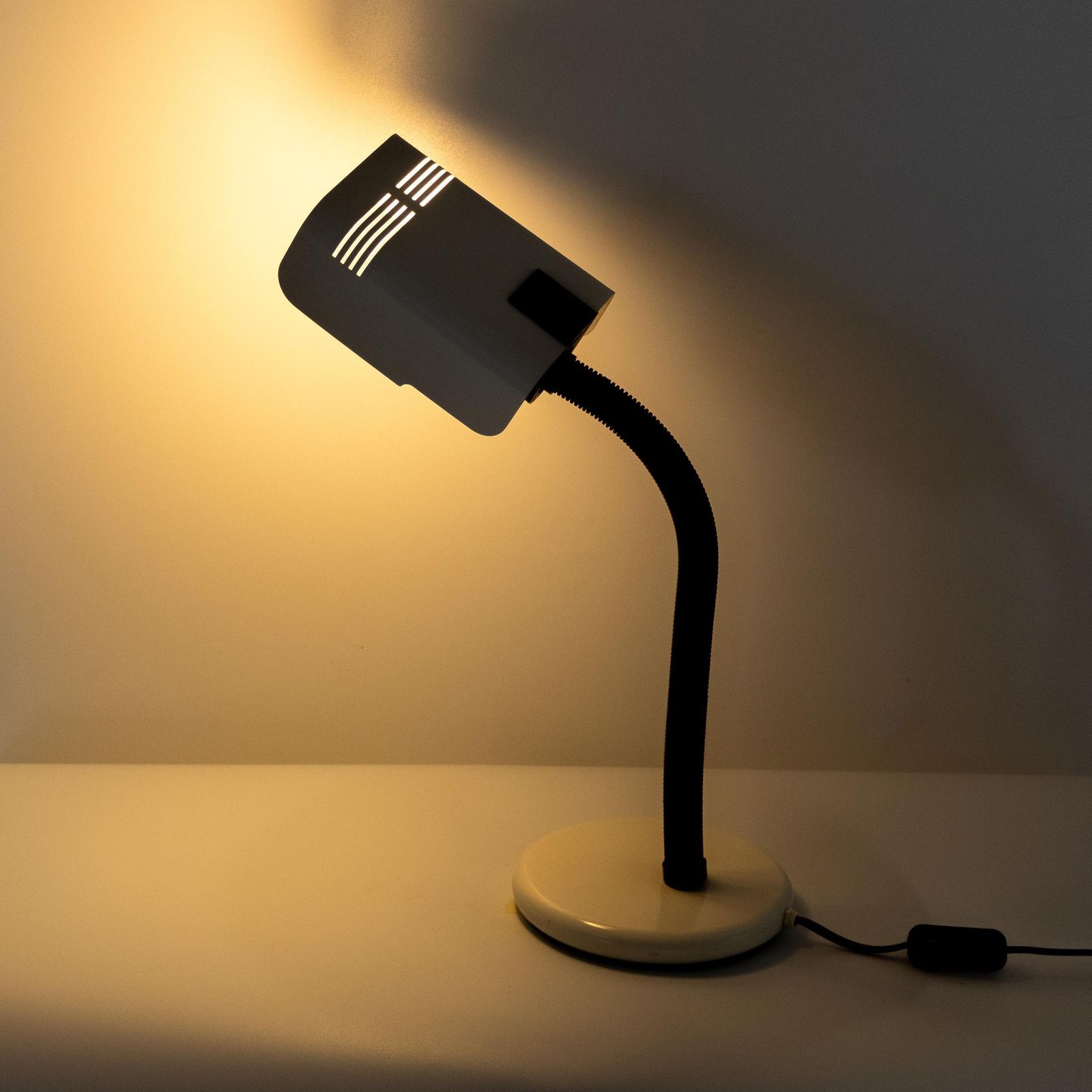 Industrial Desk Lamp, Gino Sarfatti For Targetti, Italy 1970 photo vinterior