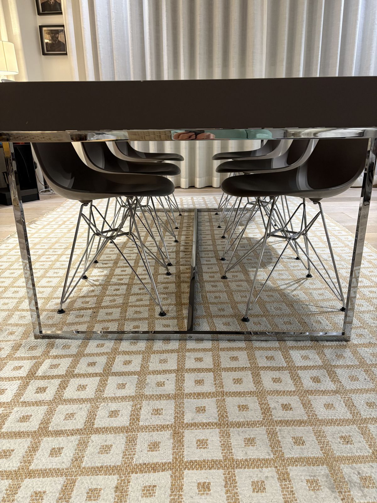 B&B Italia Tav Athos Paola Piva Extensible Dining Table photo Furniture