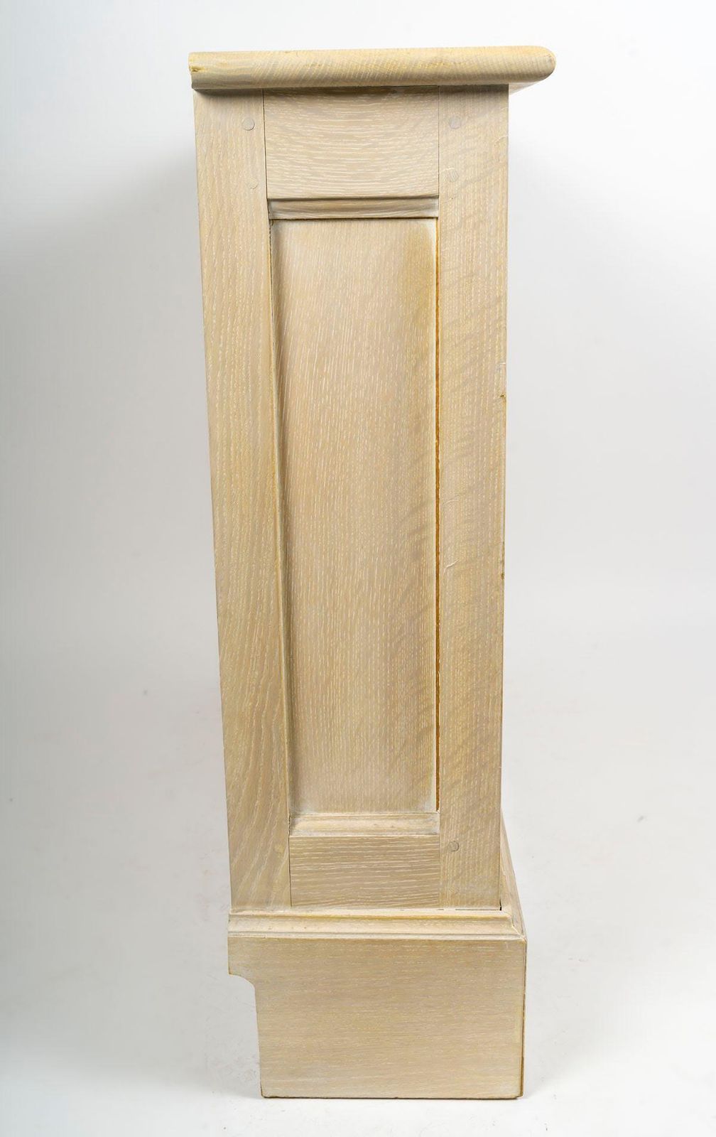 Radiator Cover In Whitewashed And Painted Wood, 20th Century. photo vintage