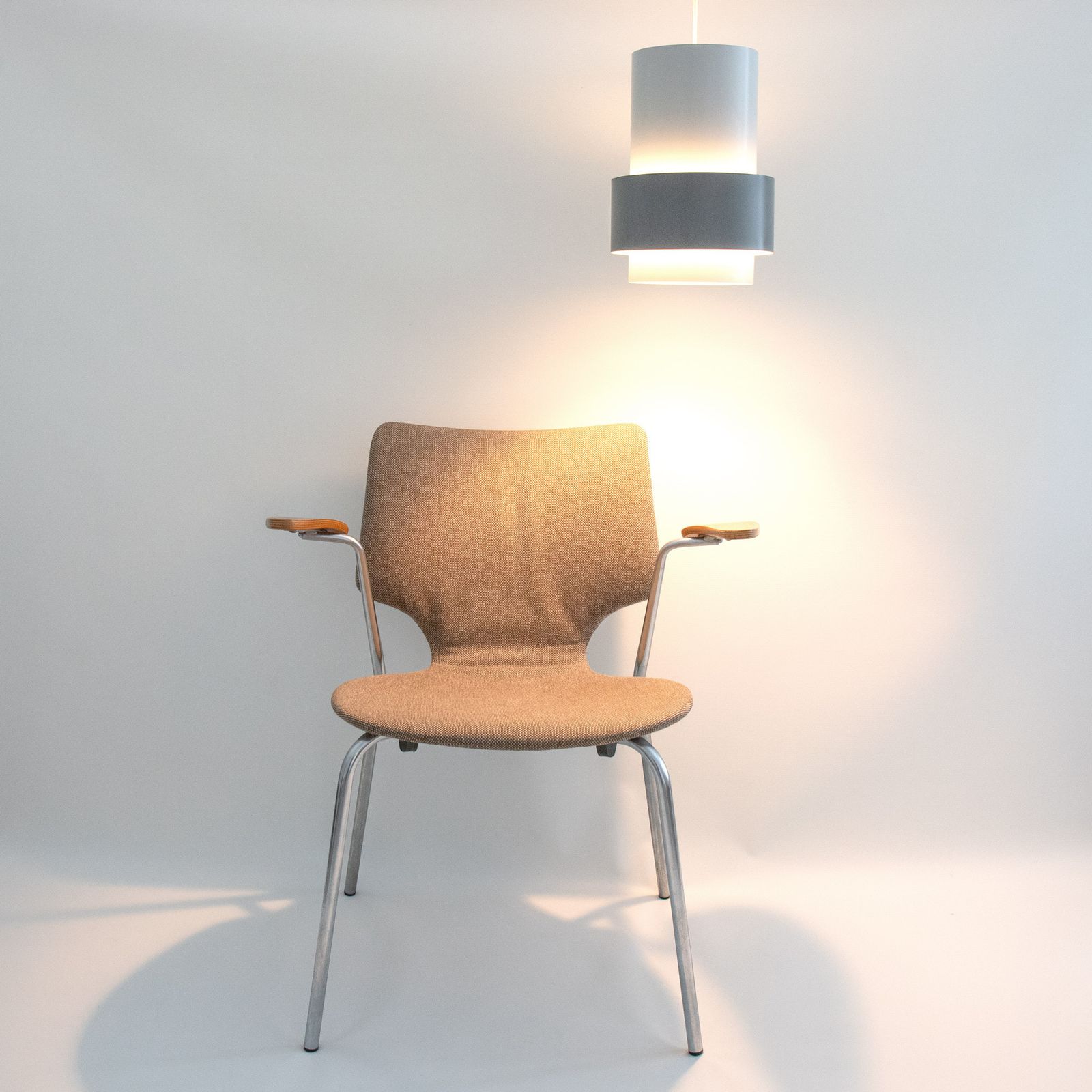 Central Pendant Light Designed By Jo Hammerborg For Fog & Mørup, Denmark, 1960s photo buy