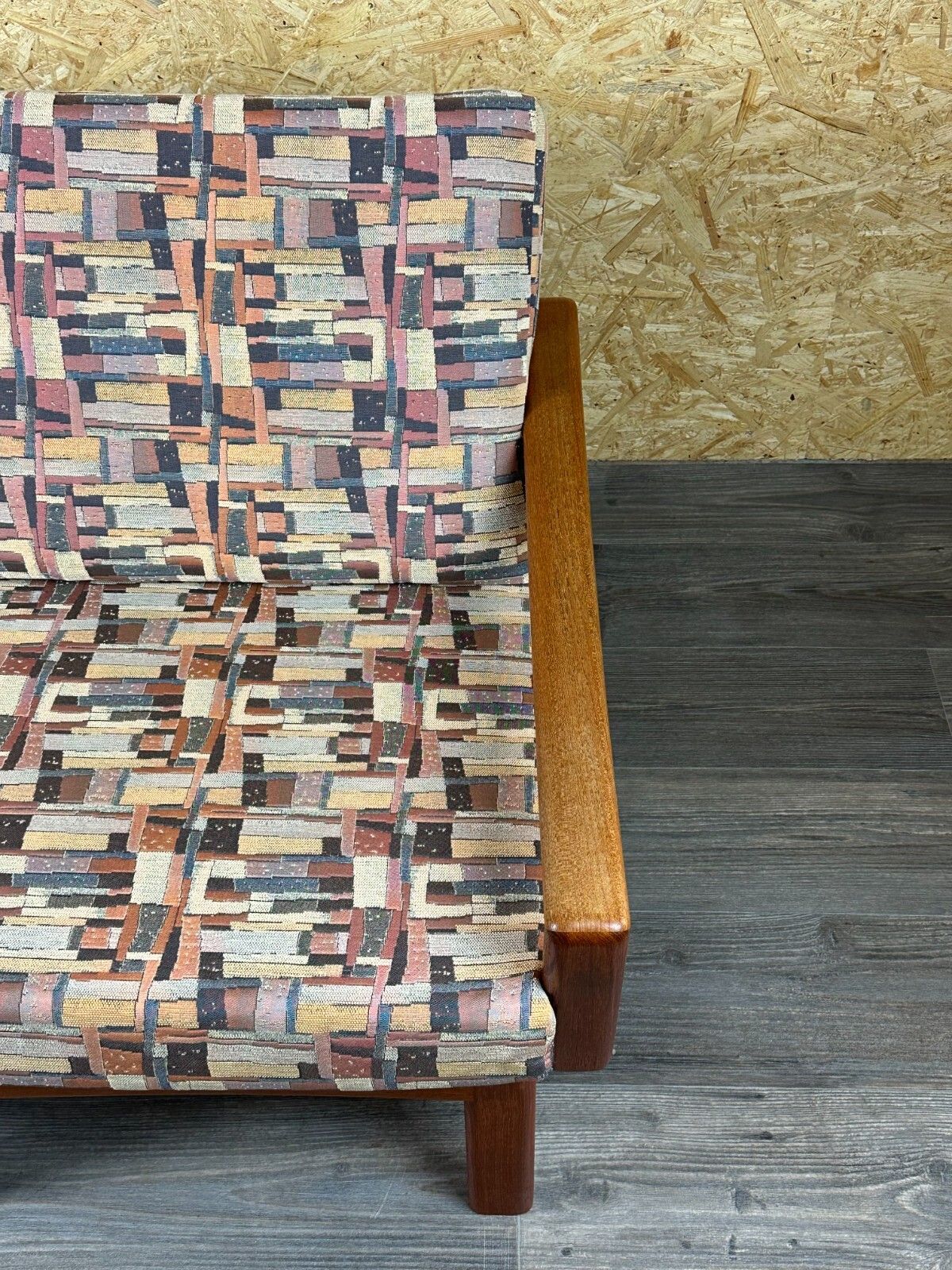60s 70s Teak Couch Sofa 2 Seater By Glostrup Møbelfabrik Denmark Design photo buy