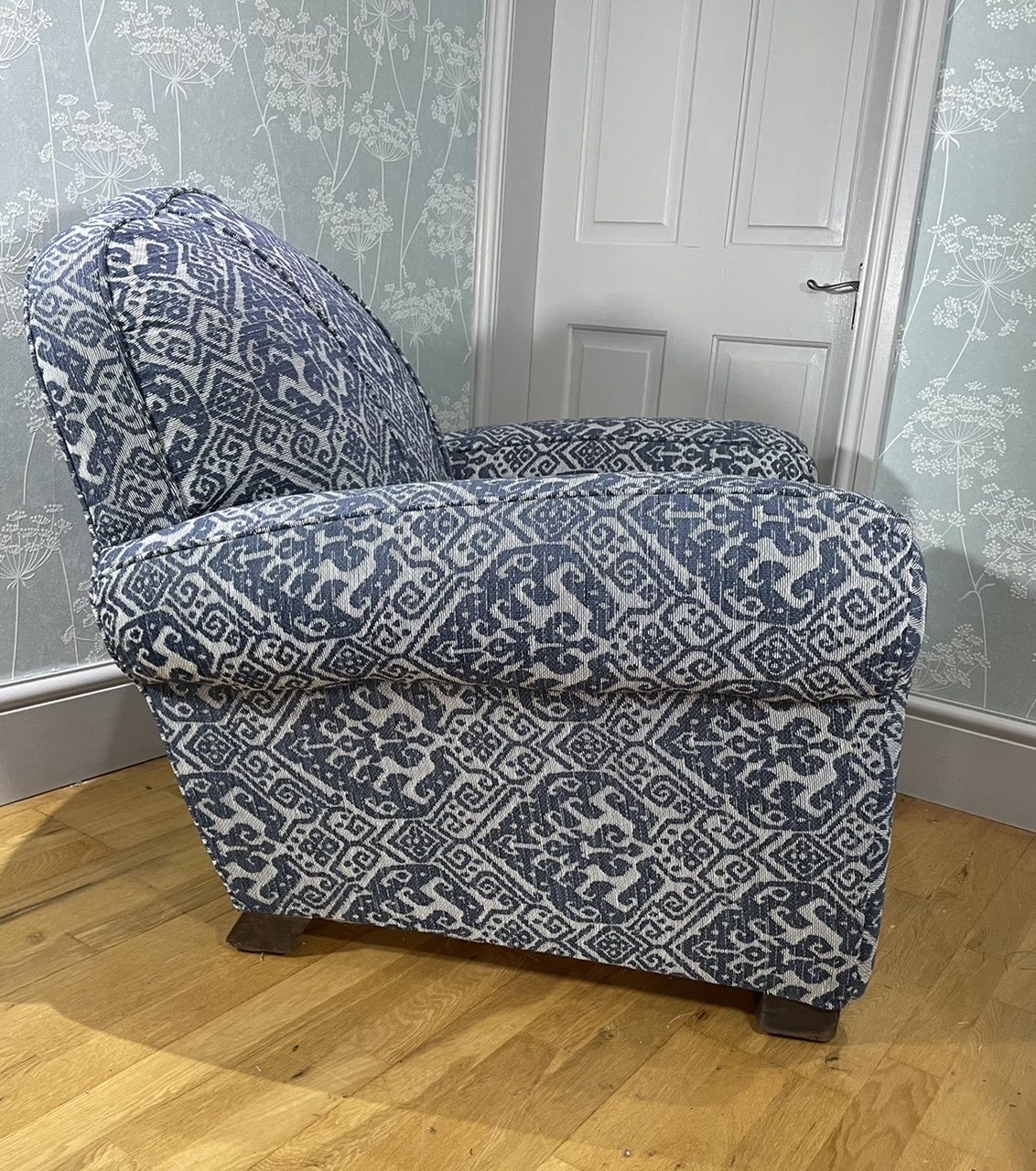 Pair Of Stunning, Long Base , Country Farmhouse Armchairs photo furniture