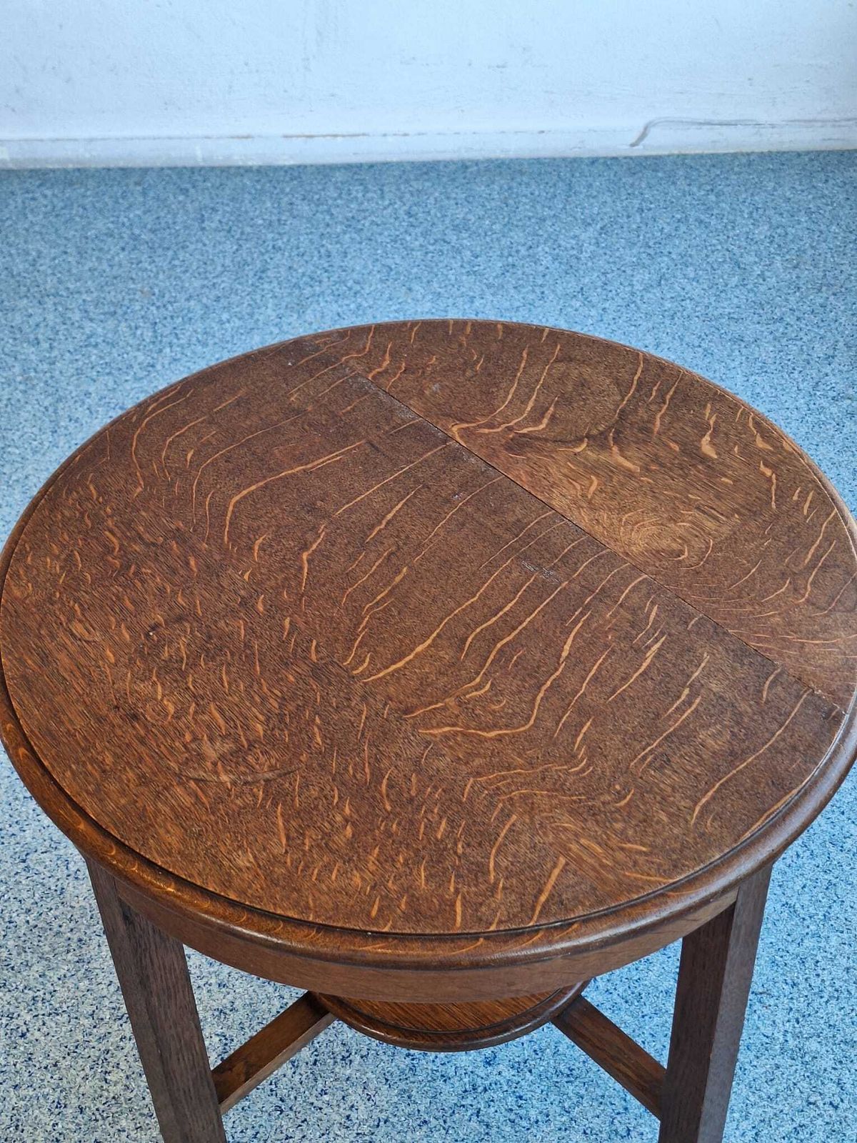 photo for sale Set Of Two Low Chairs And Coffee Table From The Amsterdam School/ Art Deco Circa 1930s.