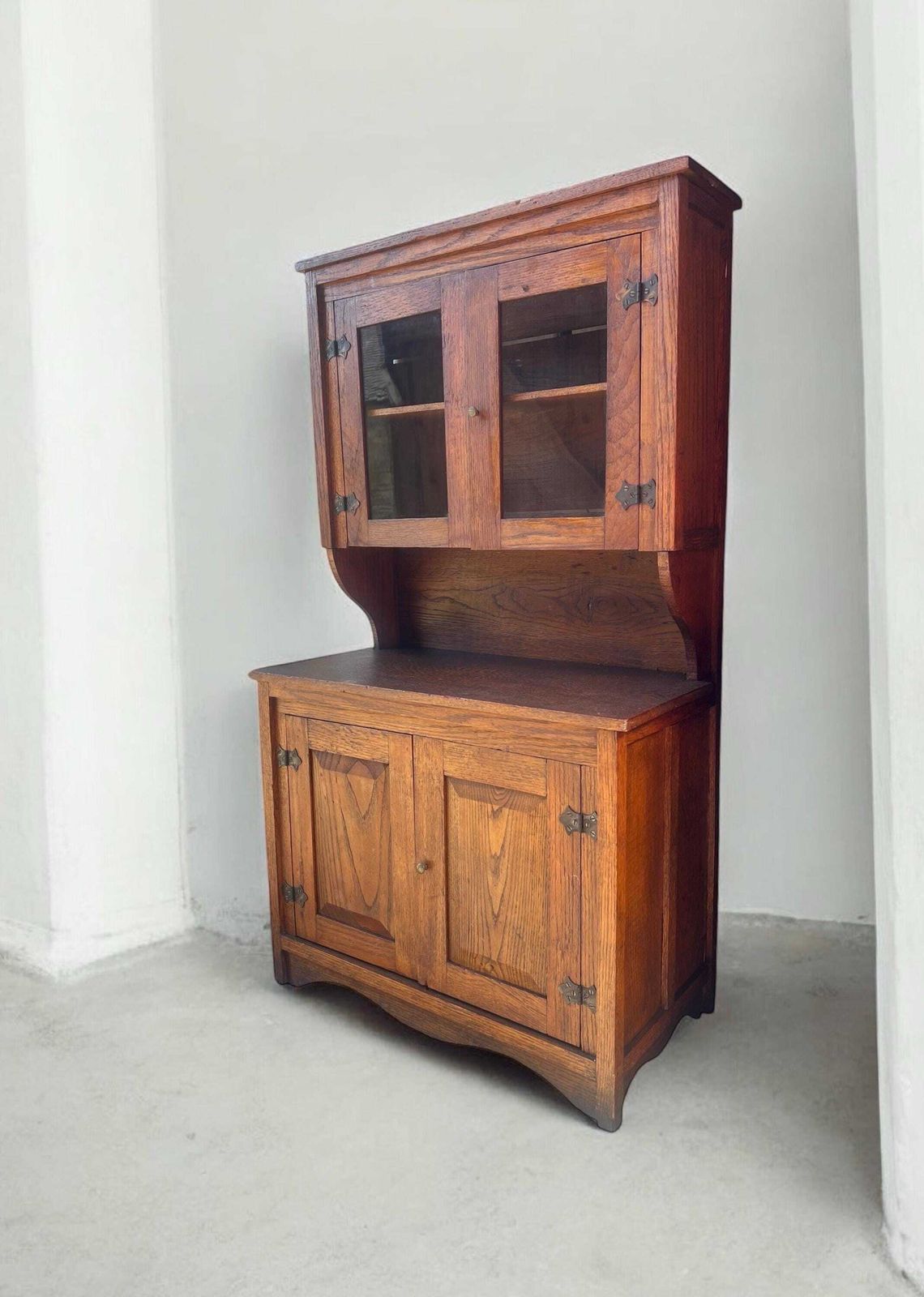 Antique Oak Apprentice Piece Small Dresser