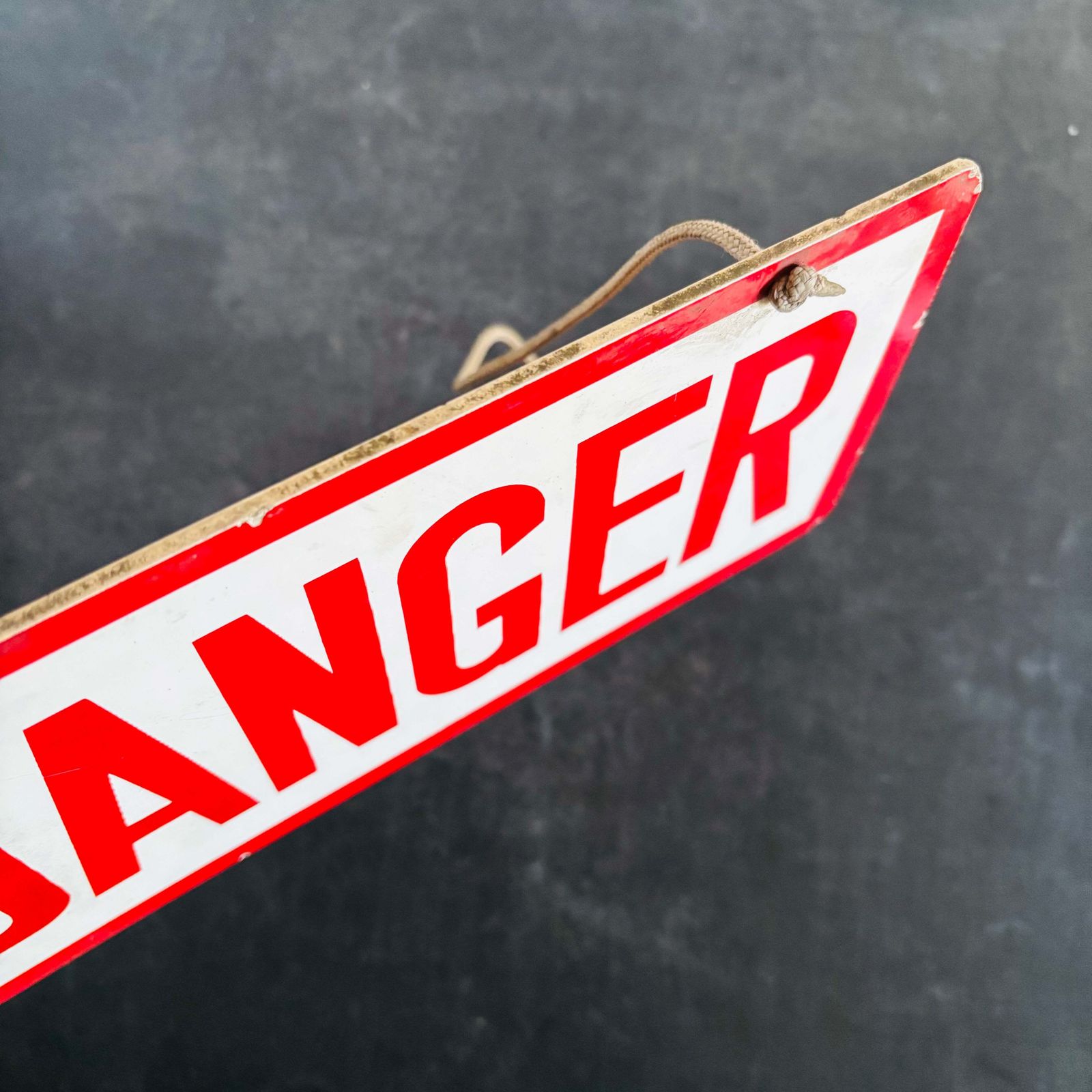 Vintage Danger Sign photo 52.0