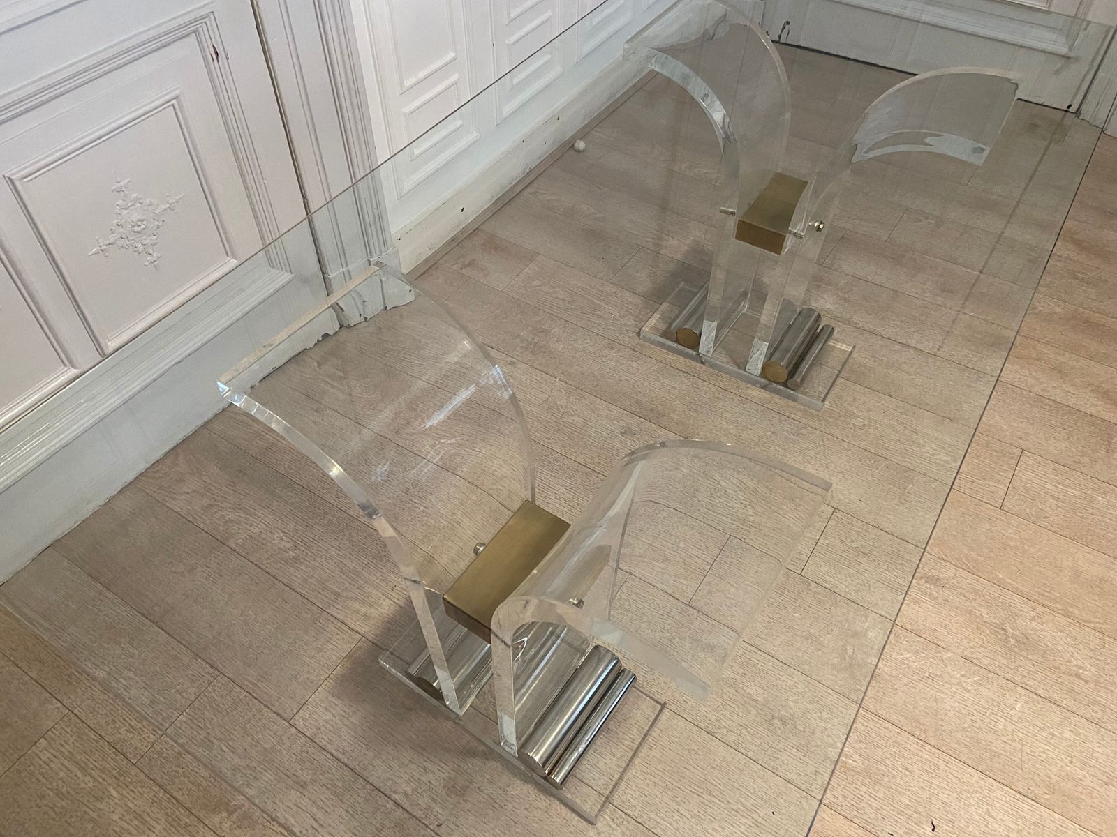 Dining Table, Charles Hollis Jones, 1970s photo vintage