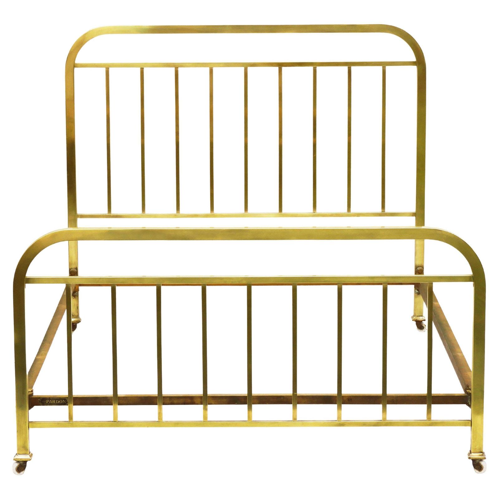Art Deco French Brass Bed C1930 By Pardon Us Queen/Uk King