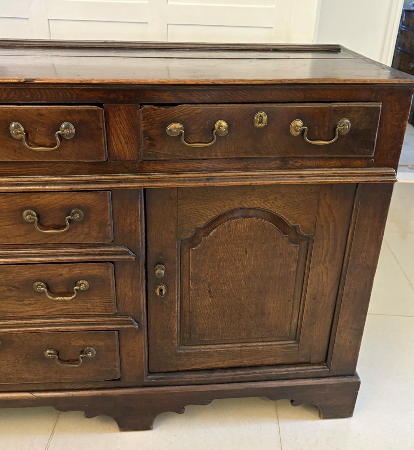 Antique 18th Century Outstanding Quality Oak Welsh Dresser photo buy