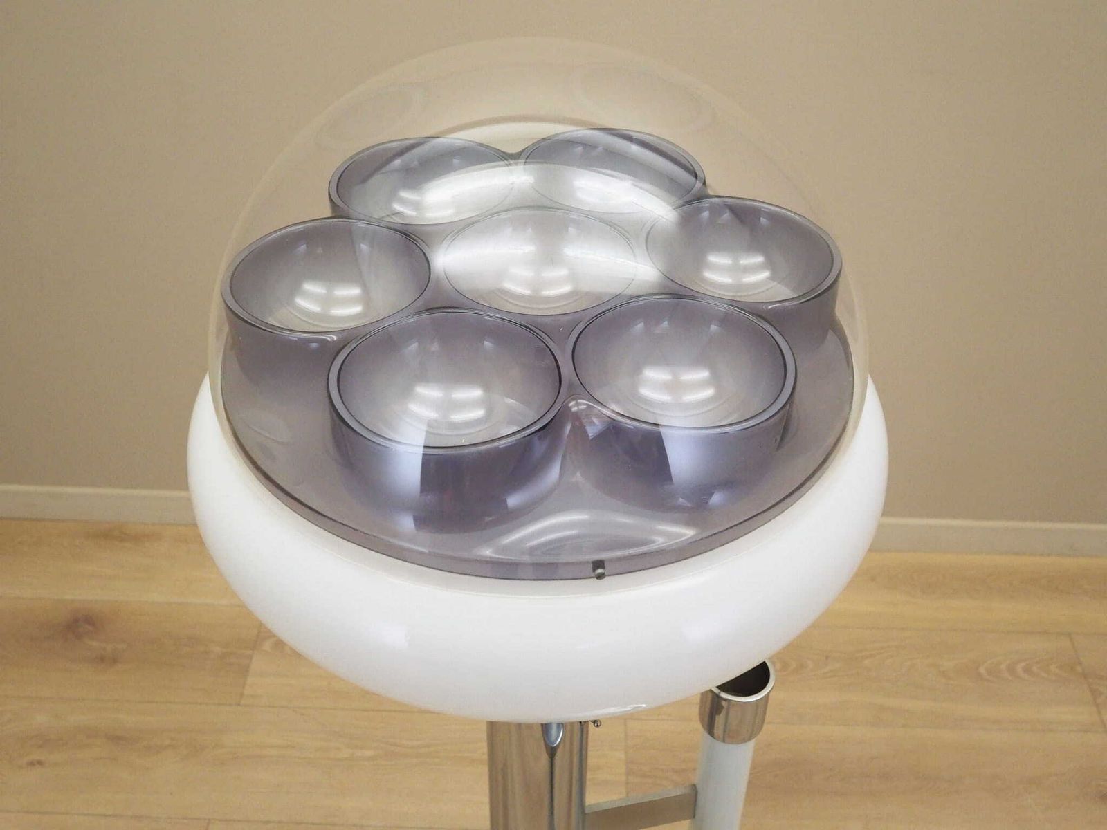 photo furniture Floor Lamp With Ashtray, Space Age Design, 1960s, Production: Italy
