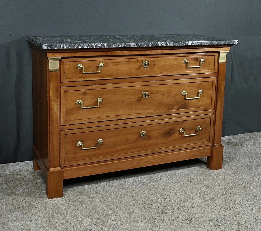 Small Cherrywood Chest Of Drawers, Directoire Period – Early 19th Century photo furniture