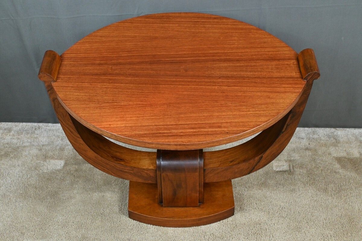 Rosewood Coffee Table, Attributed To A. Arbus, Art Deco – 1930 photo Furniture