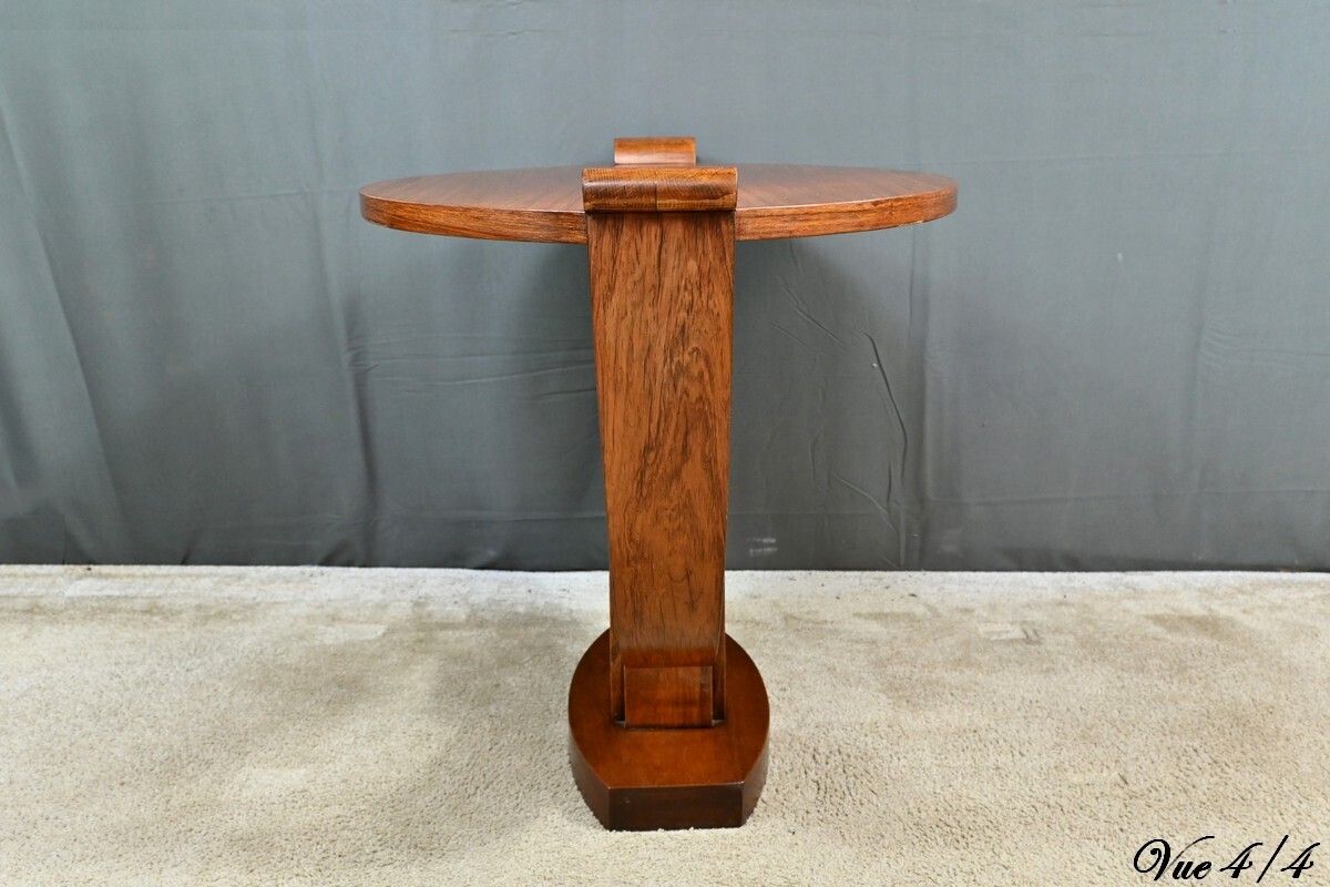 photo vinterior Rosewood Coffee Table, Attributed To A. Arbus, Art Deco – 1930
