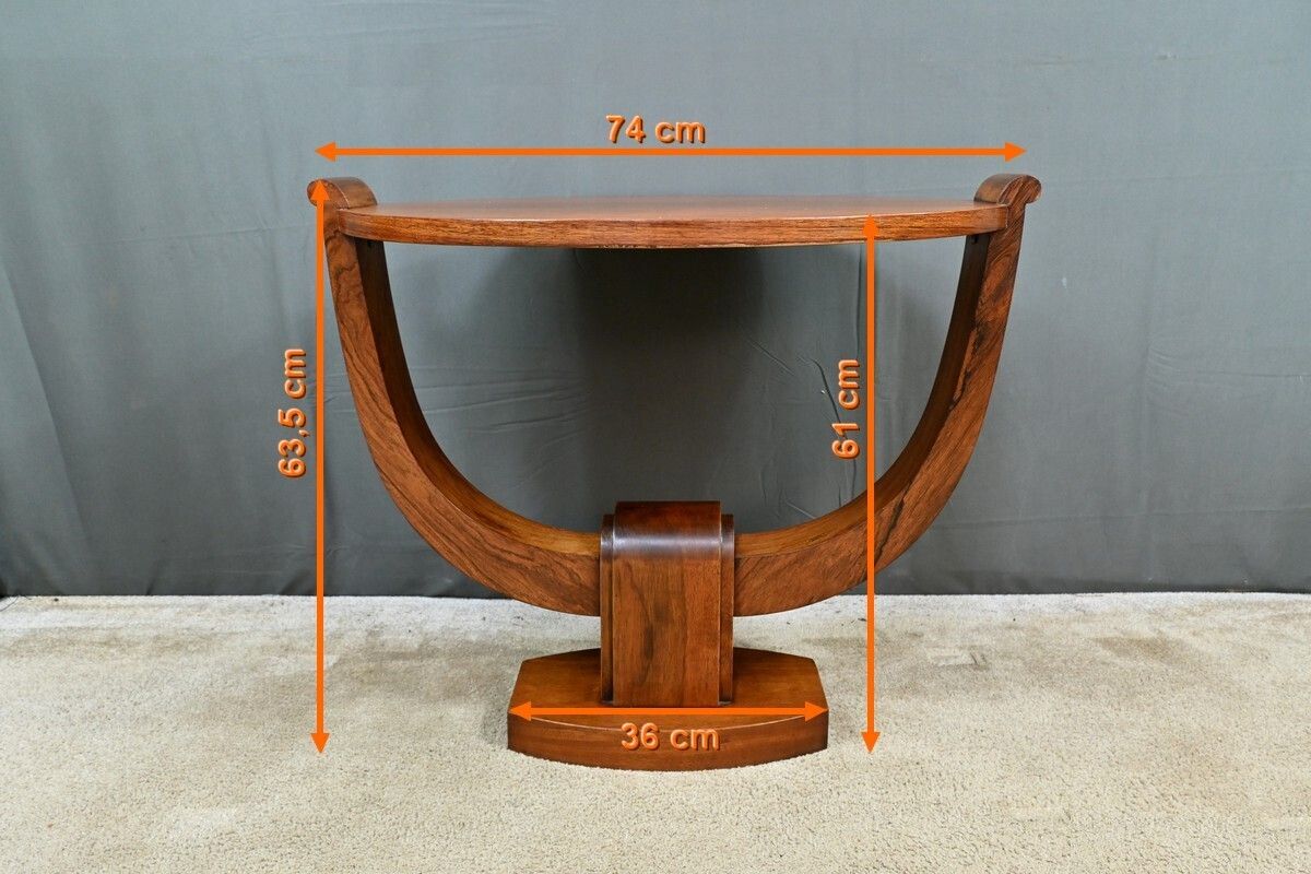 photo buy Rosewood Coffee Table, Attributed To A. Arbus, Art Deco – 1930