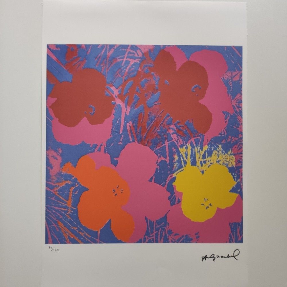 Andy Warhol “Poppies” — Museum Quality Plate Signed Print Accompanied By Castelli Documentation photo furniture