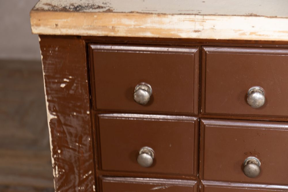 Vintage Multi Drawer Haberdashery photo for sale