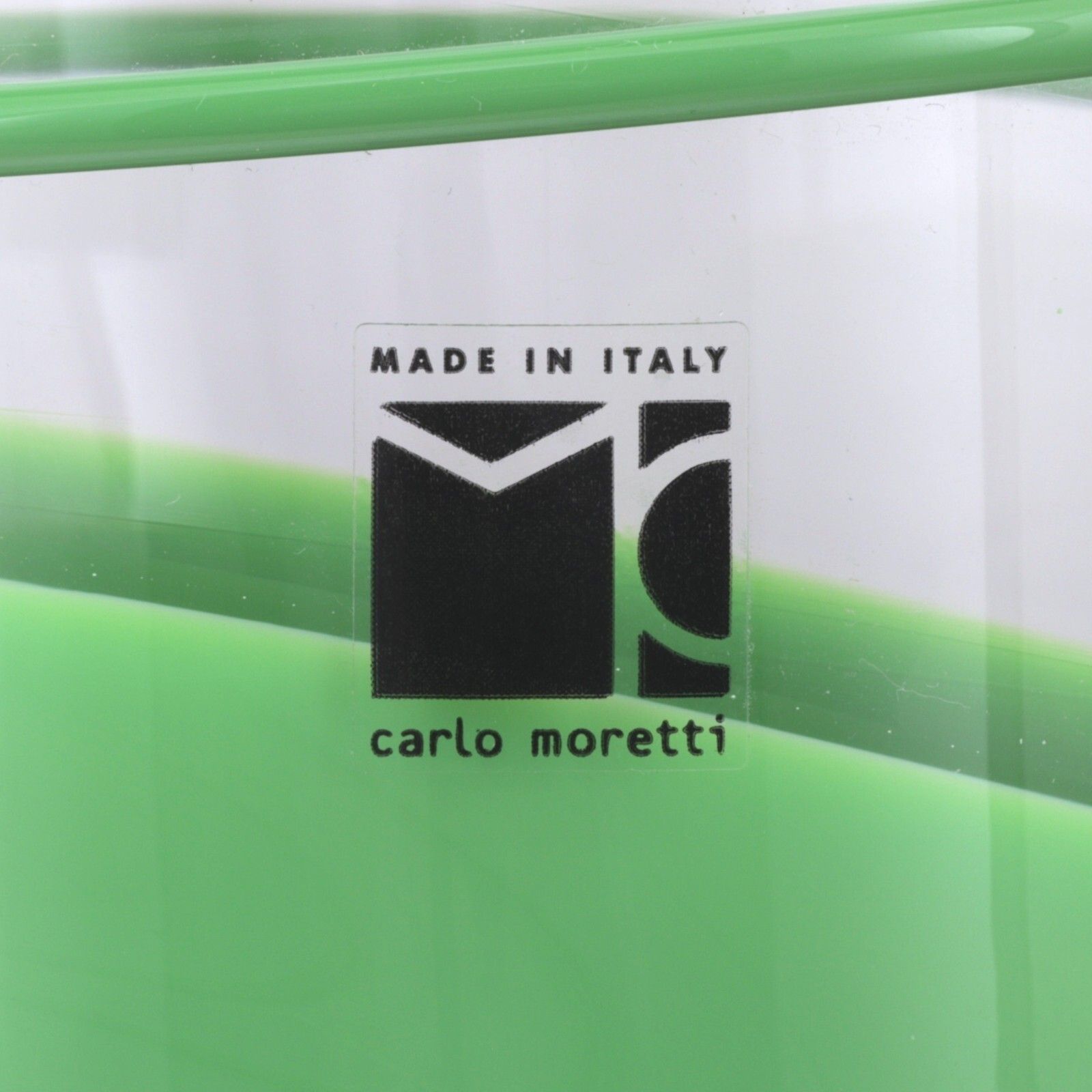 Carlo Moretti Murano Glass Large Sorgente Vase 9" photo for sale